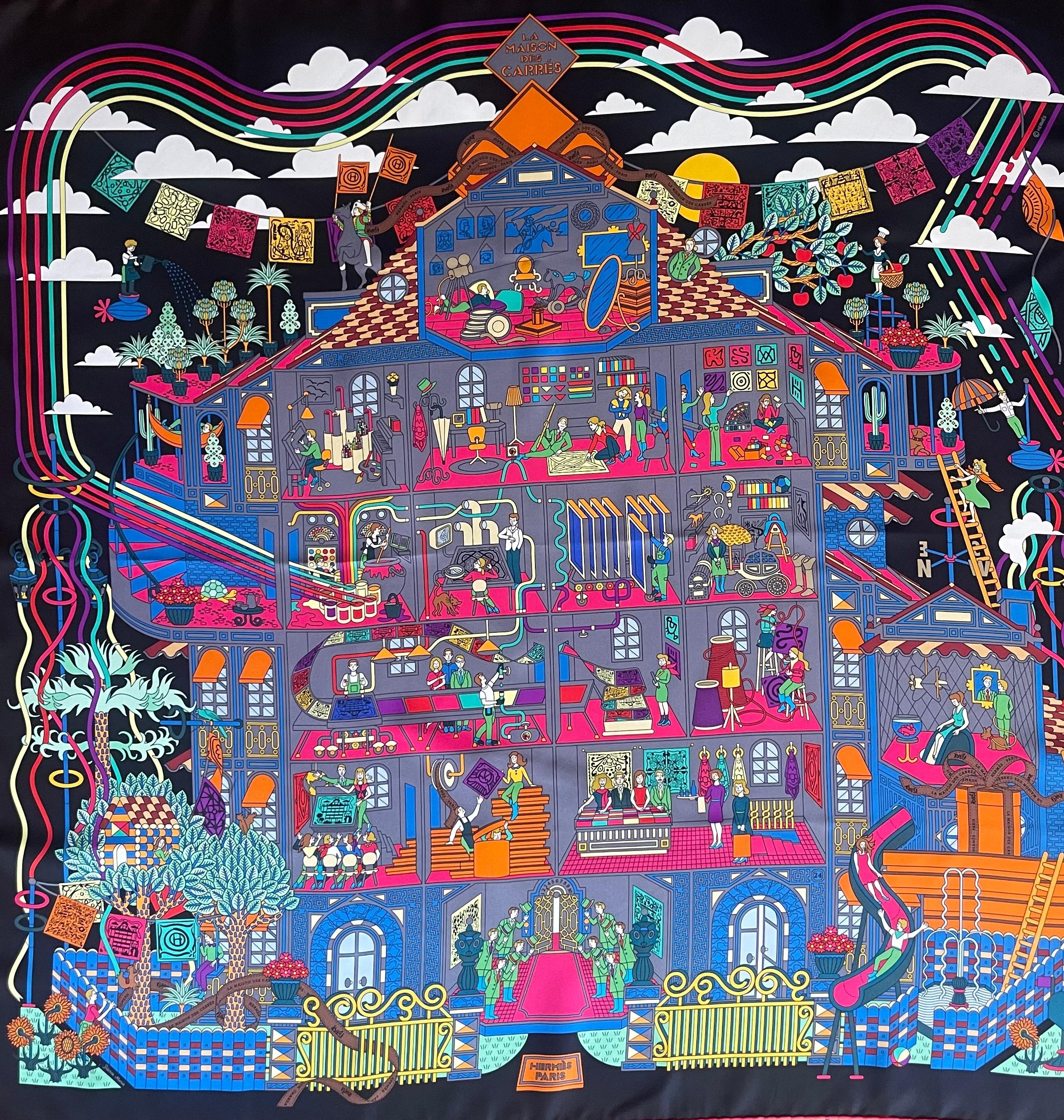 Hermès Silk Scarf 