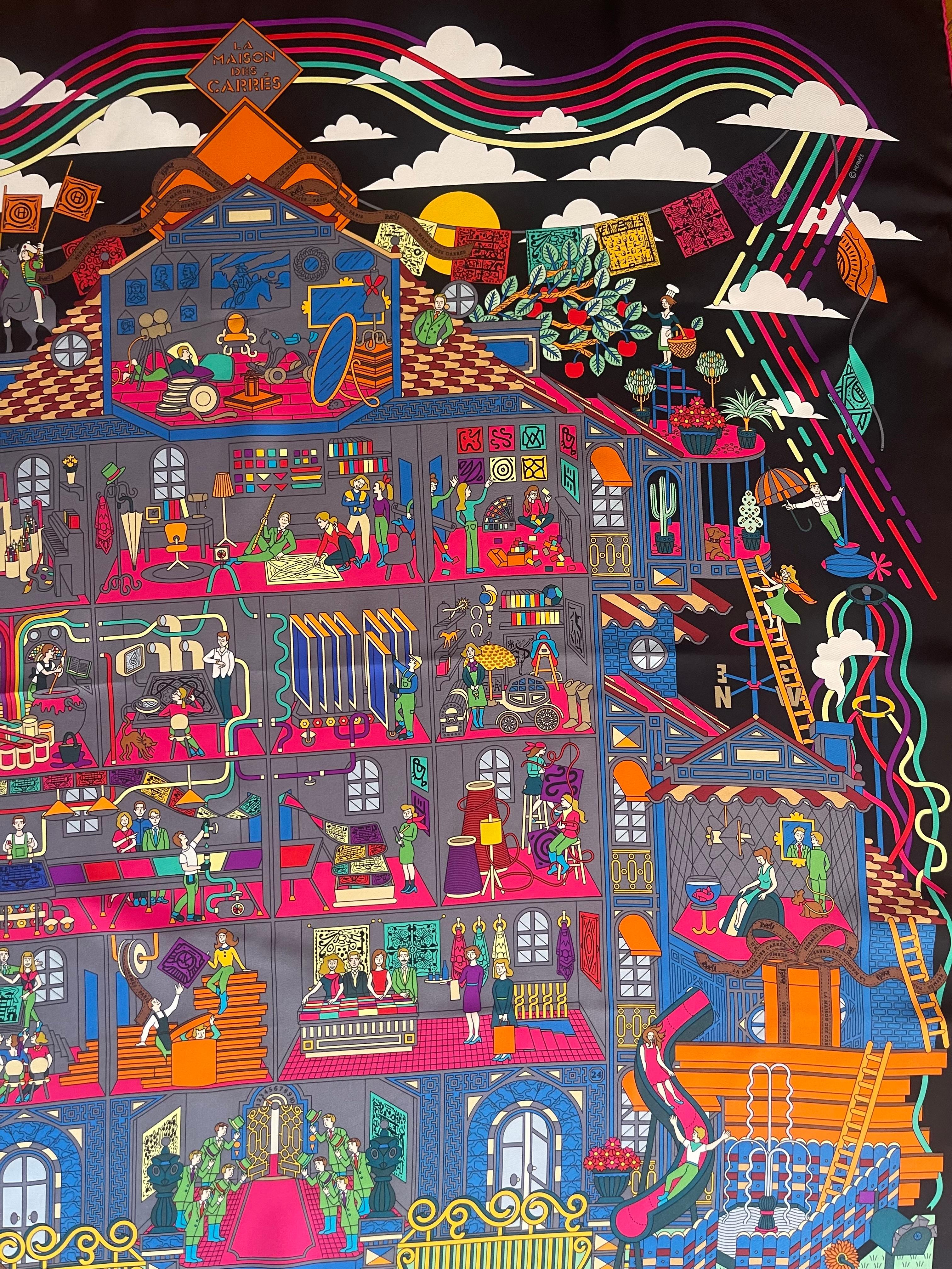 Hermès Silk Scarf 
