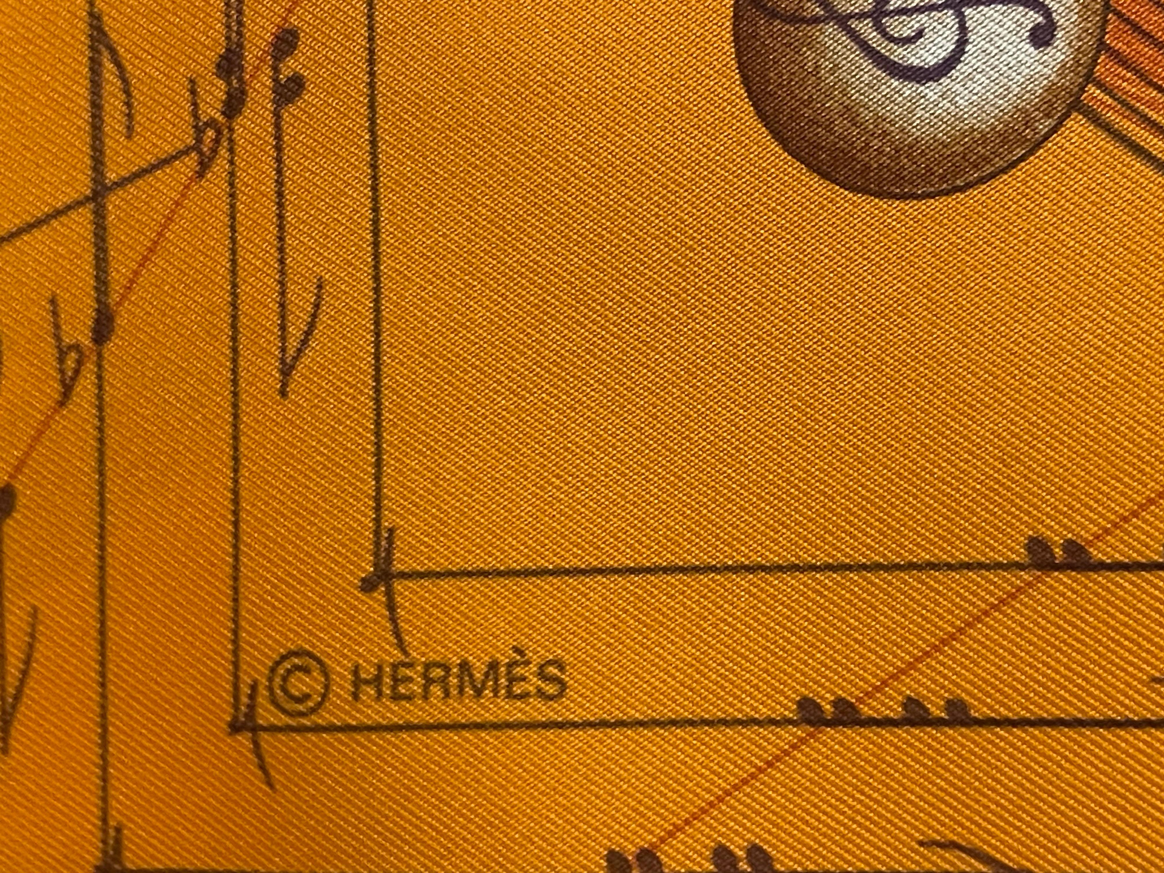 Hermès Silk Scarf 