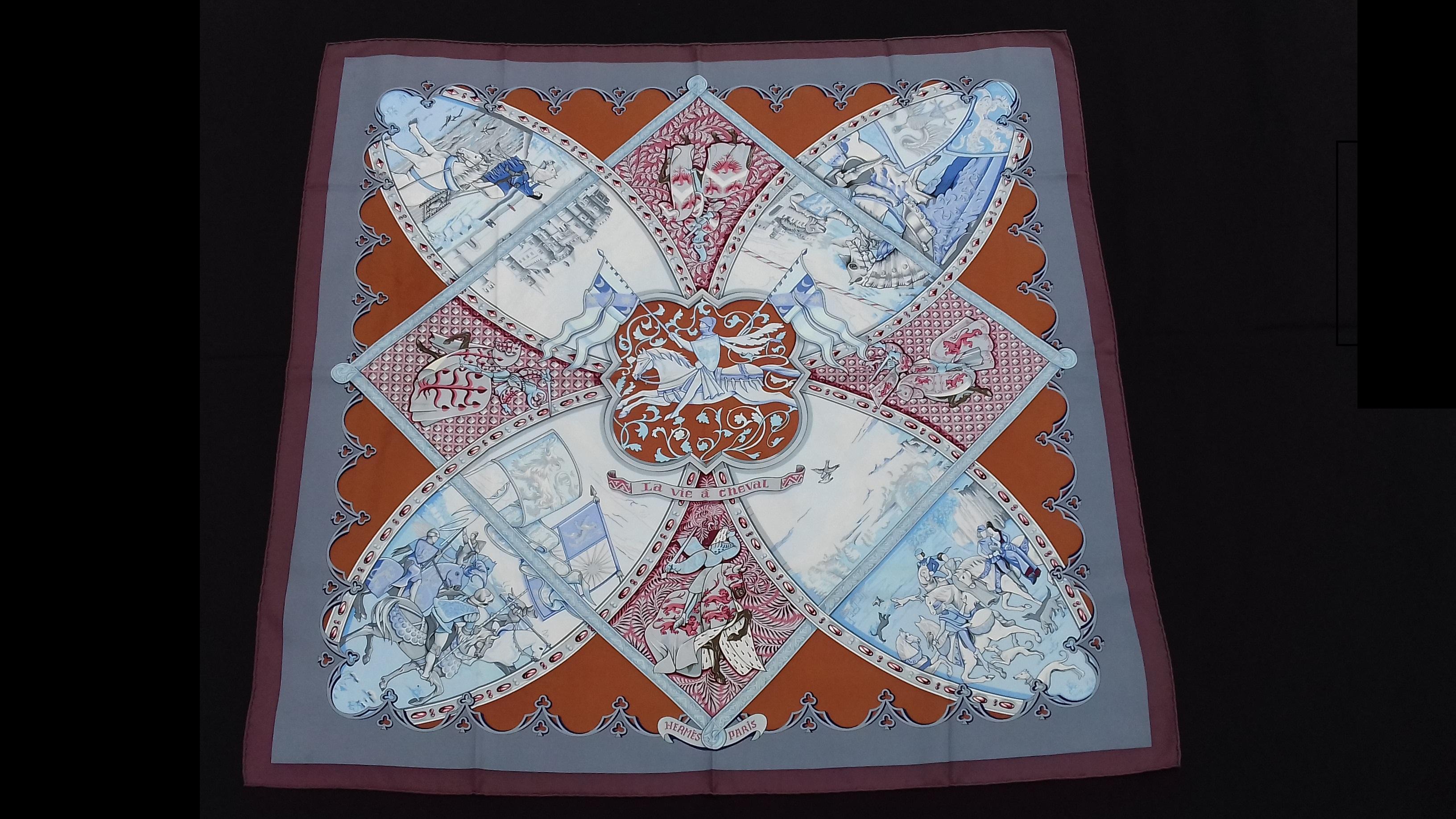 Gorgeous Authentic Hermès scarf 

Pattern: 