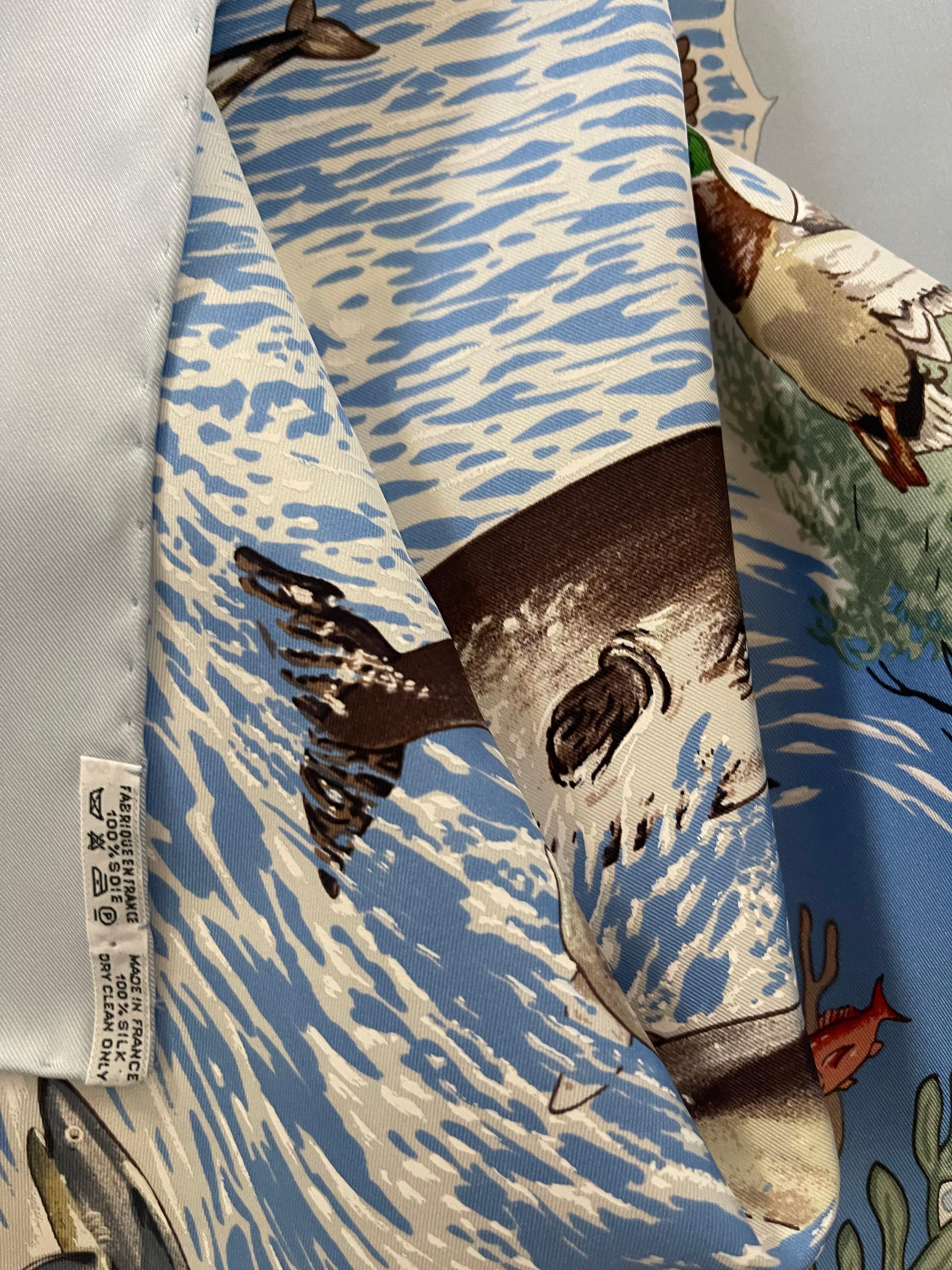 Foulard en soie Hermès 