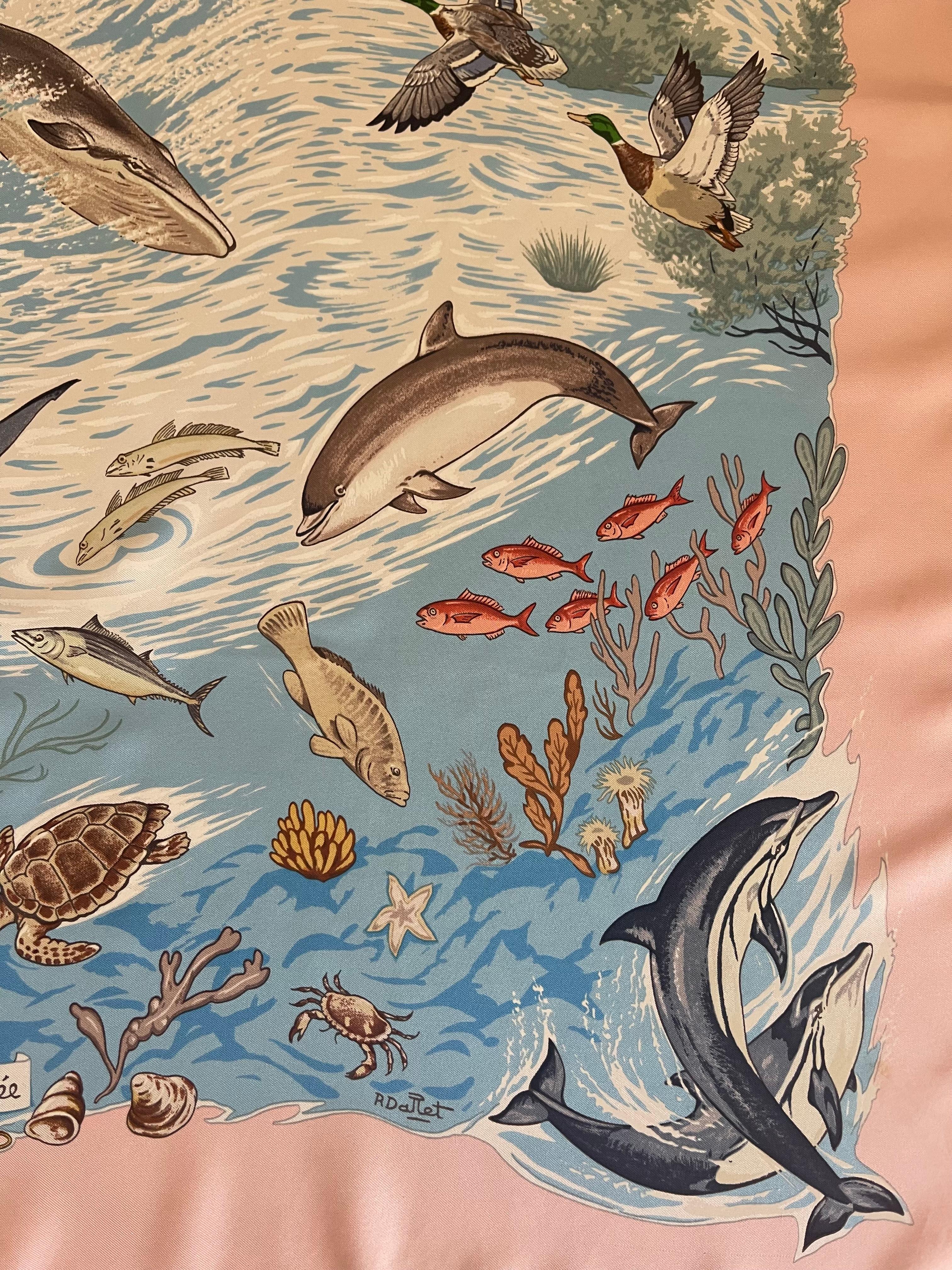 Women's or Men's Hermès Silk Scarf 