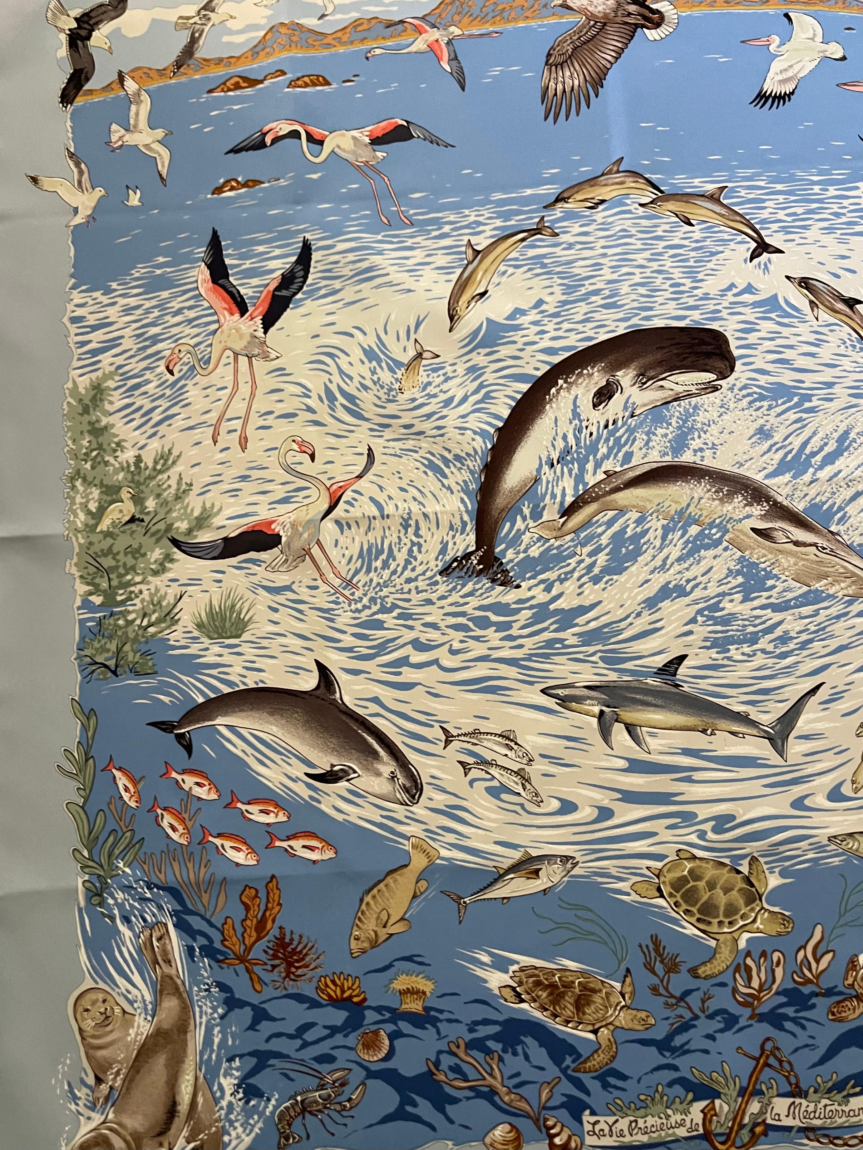 Foulard en soie Hermès 