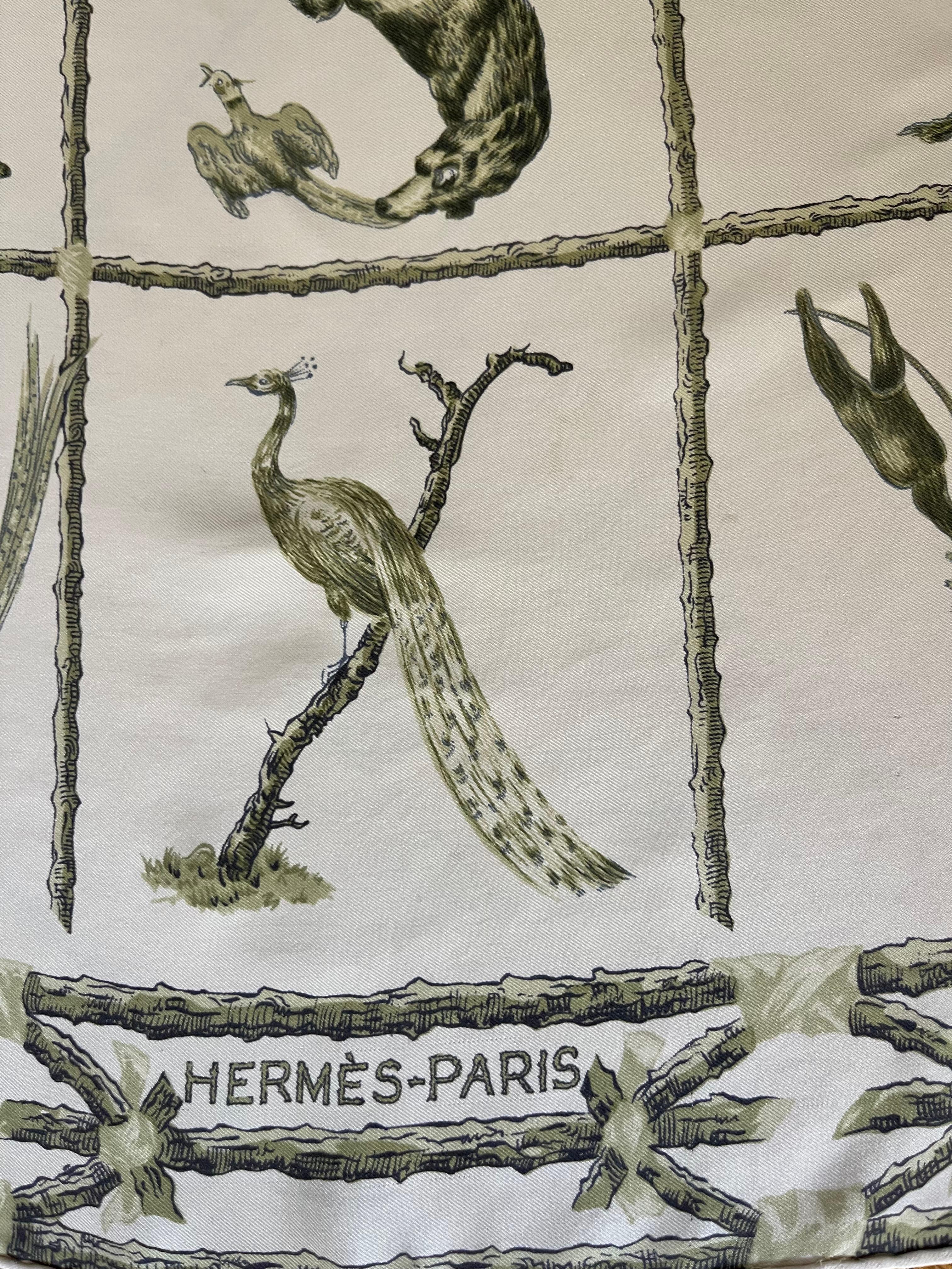 Sciarpa di seta Hermès 