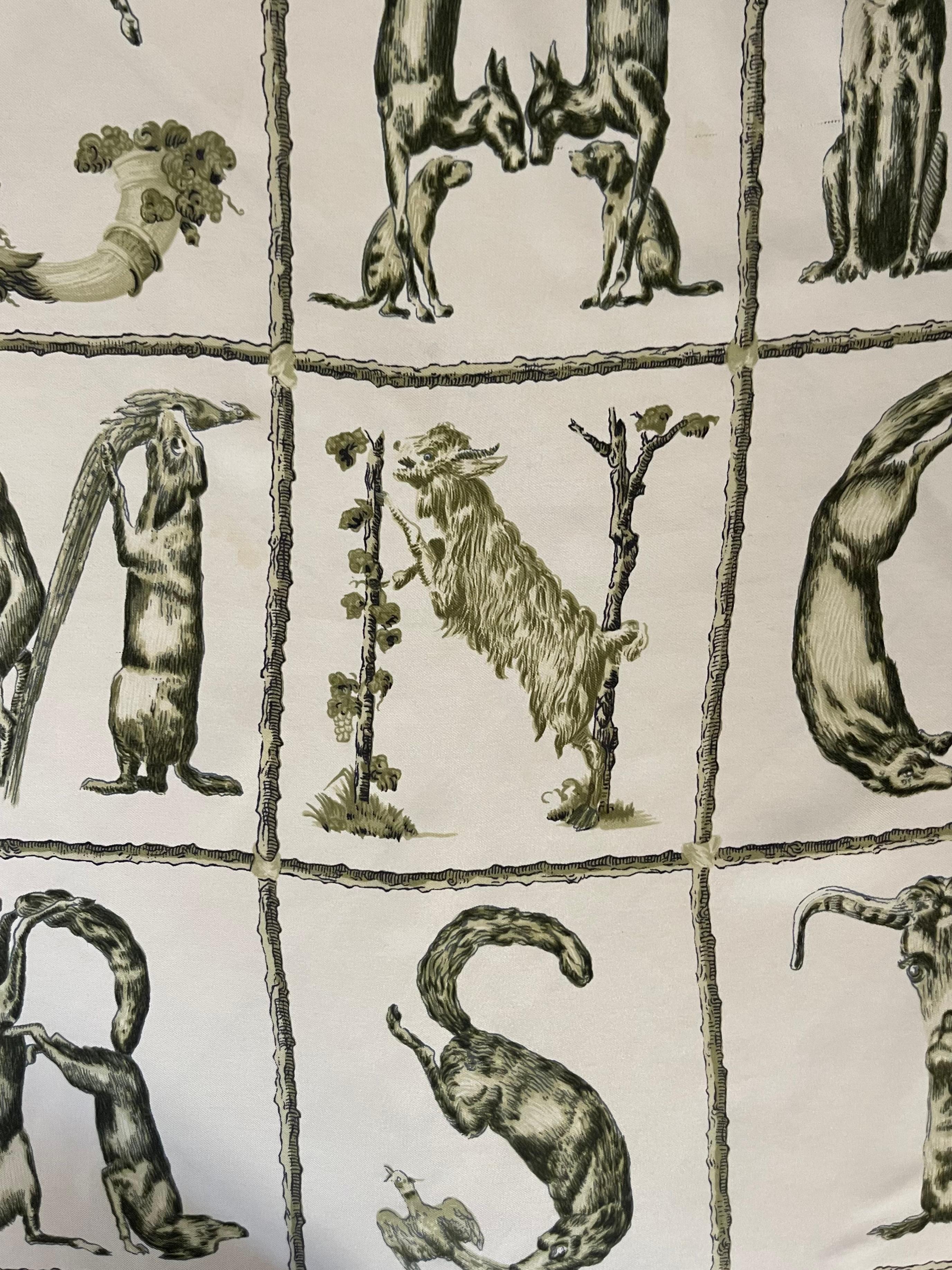Sciarpa di seta Hermès 
