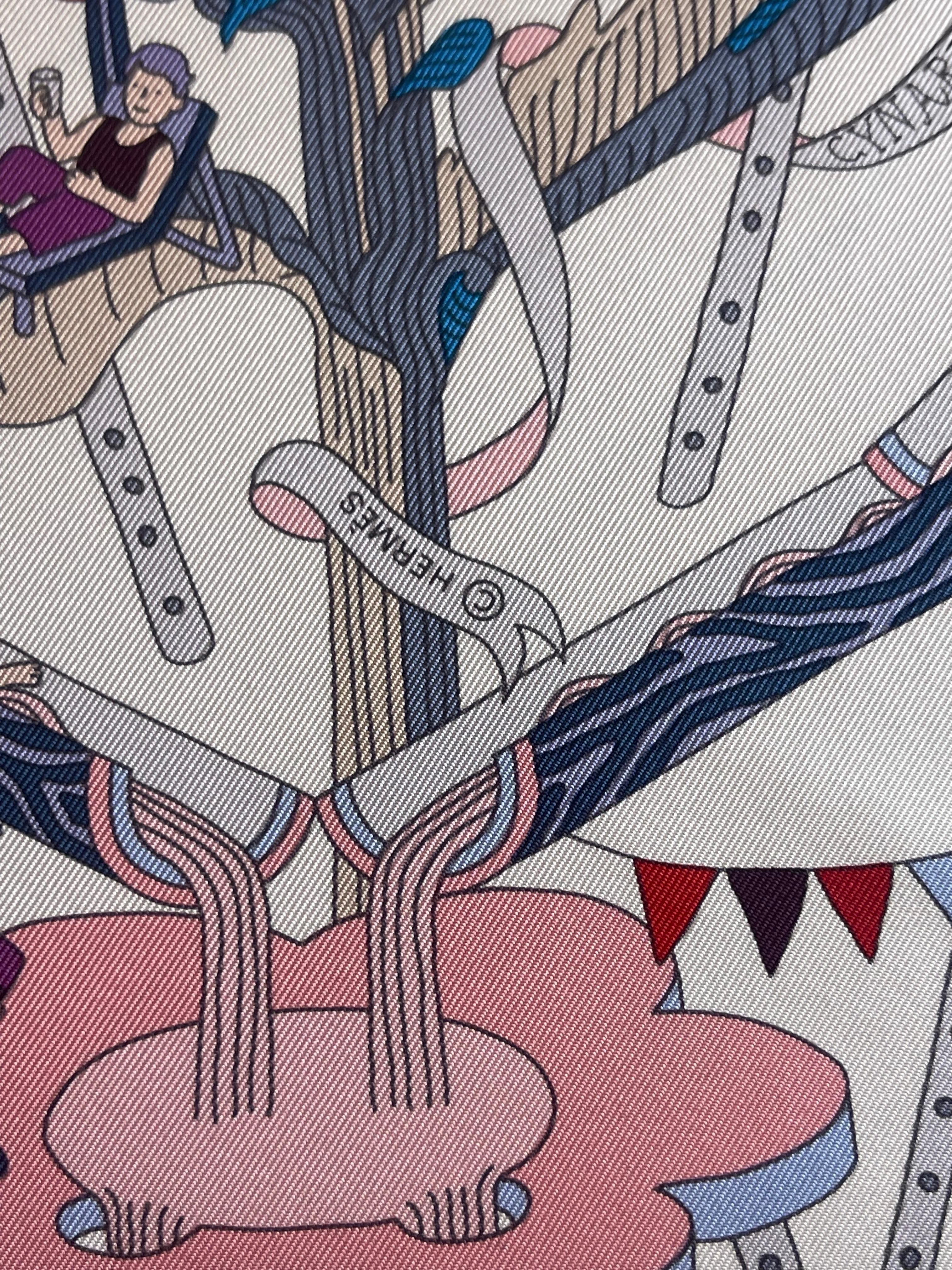 Hermès Silk Scarf 