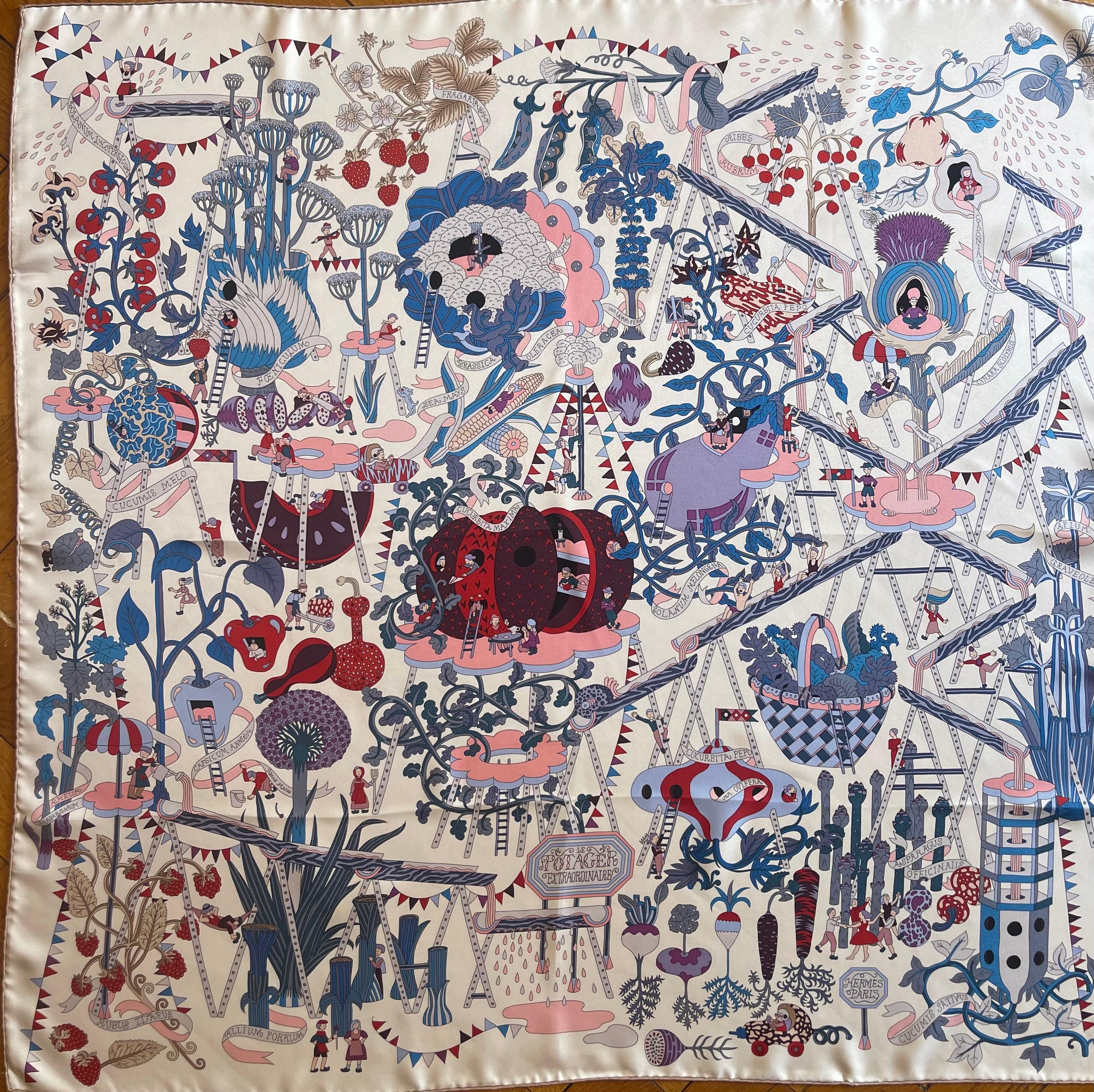 Hermès Silk Scarf 