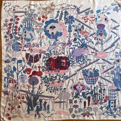 Hermès Silk Scarf "Le Potager Extraordinaire" 2014
