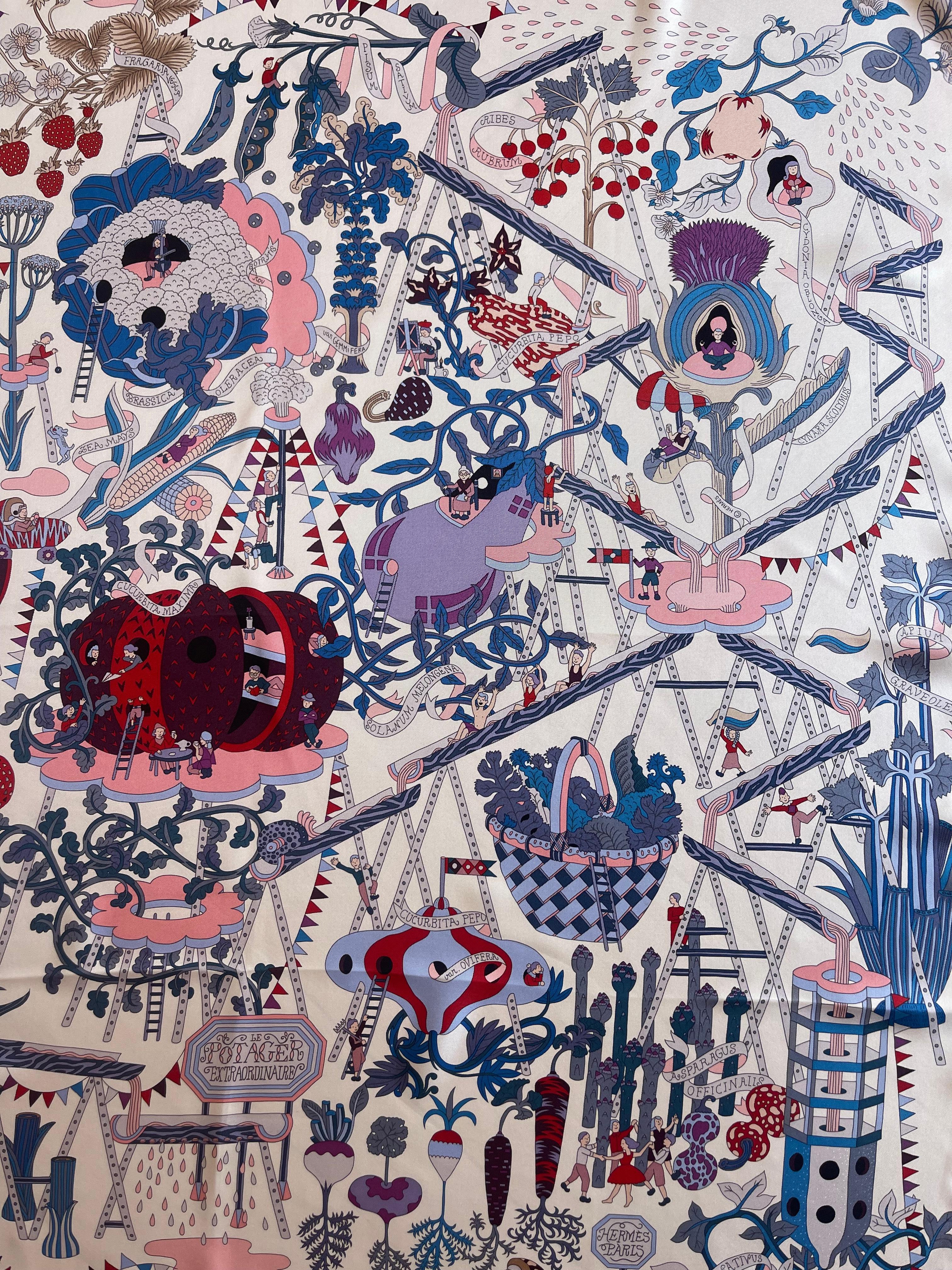 Women's or Men's Hermès Silk Scarf 