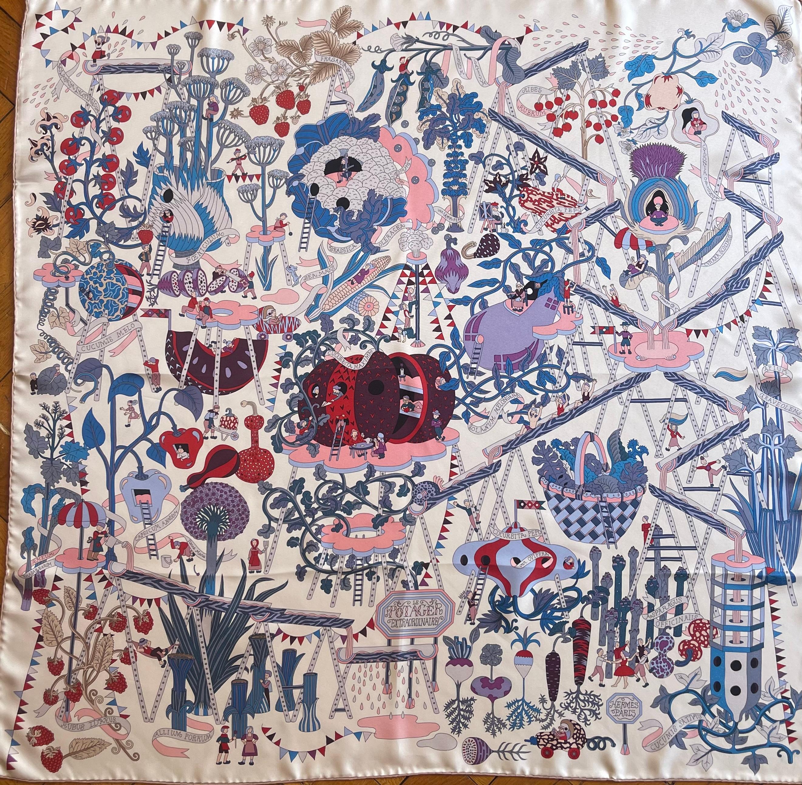 Hermès Silk Scarf 