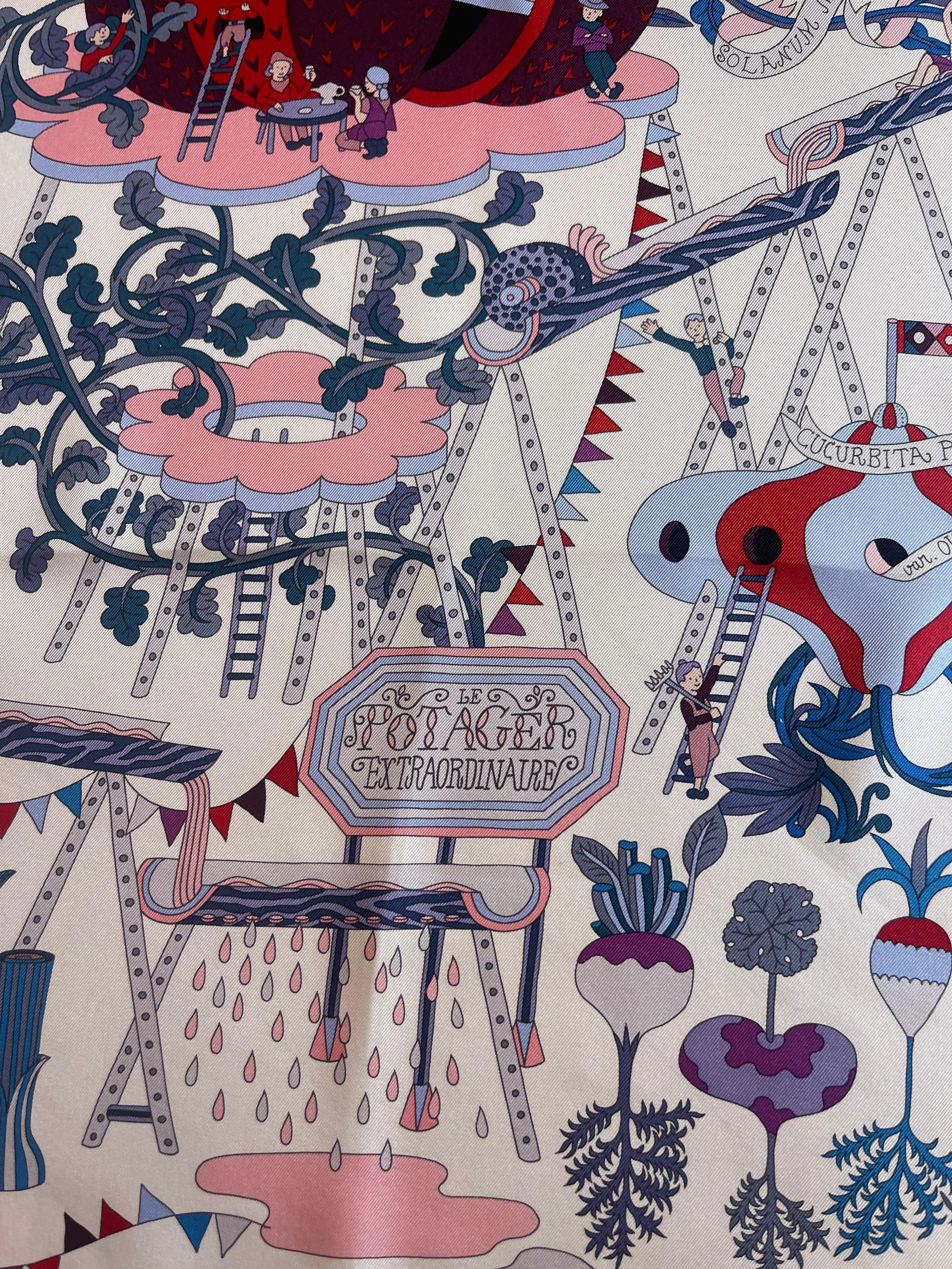 Hermès Silk Scarf 