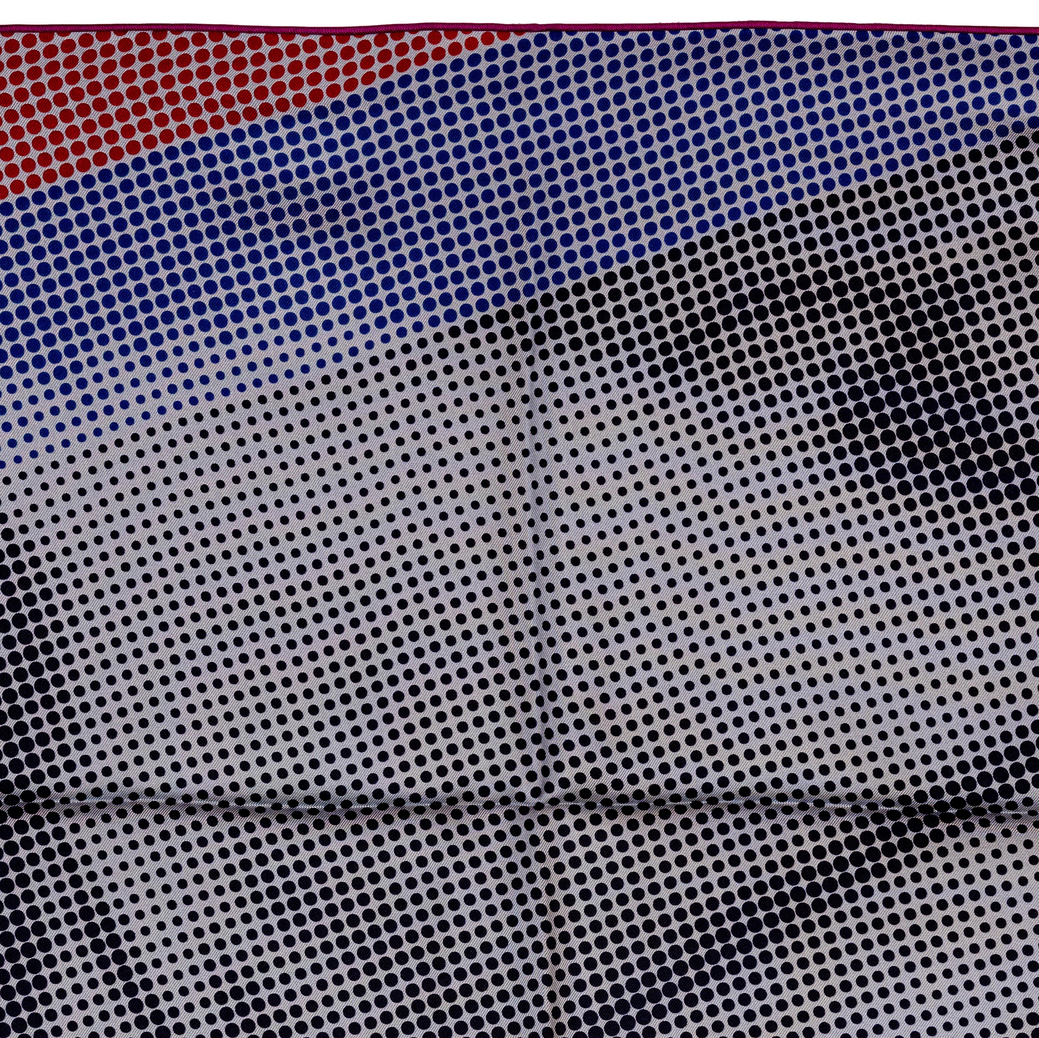 Echarpe en soie Hermes Le Saut H - Purple - New / Store Tag Neuf - En vente à Ottawa, CA