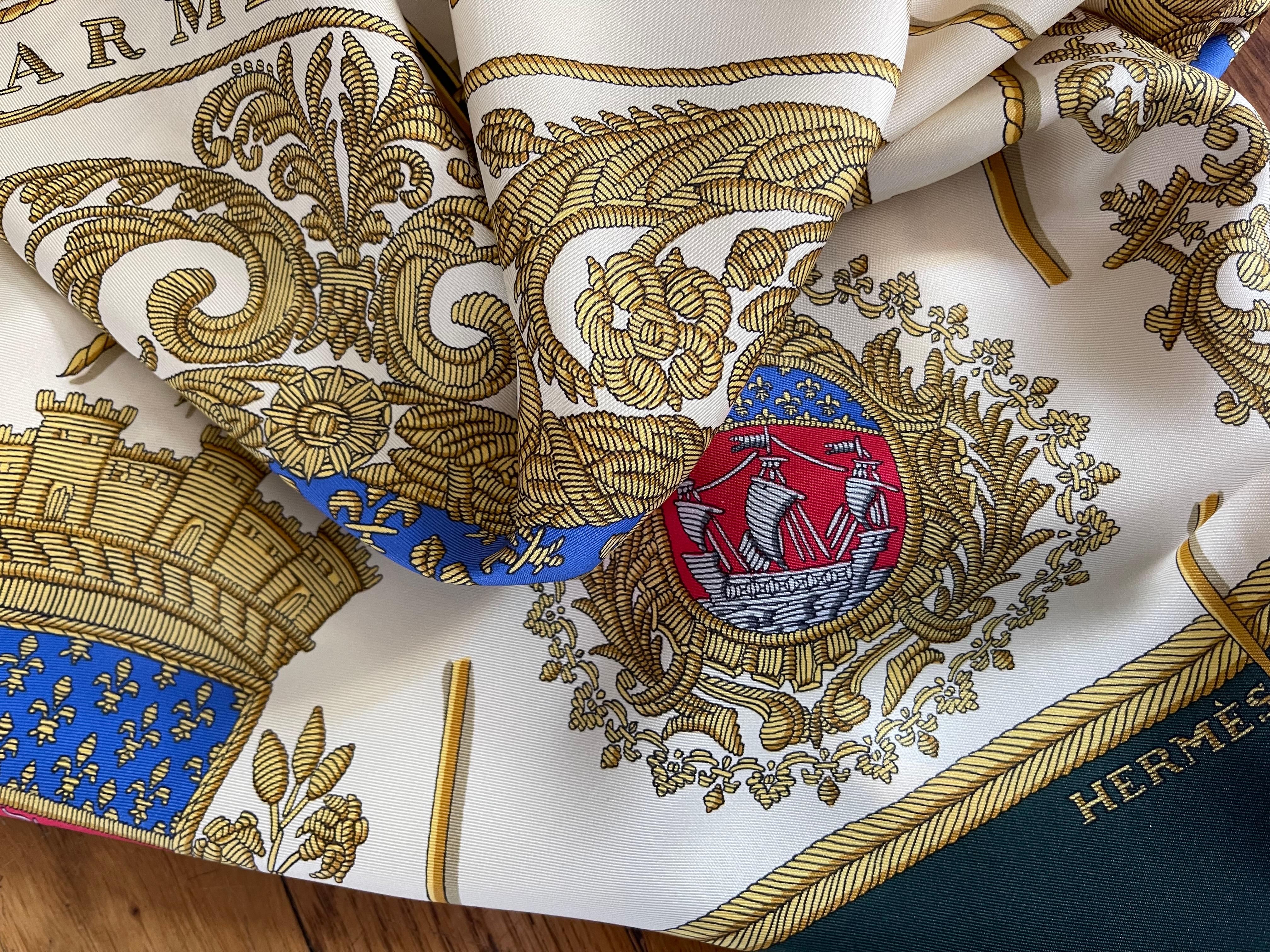 Hermès Silk Scarf 