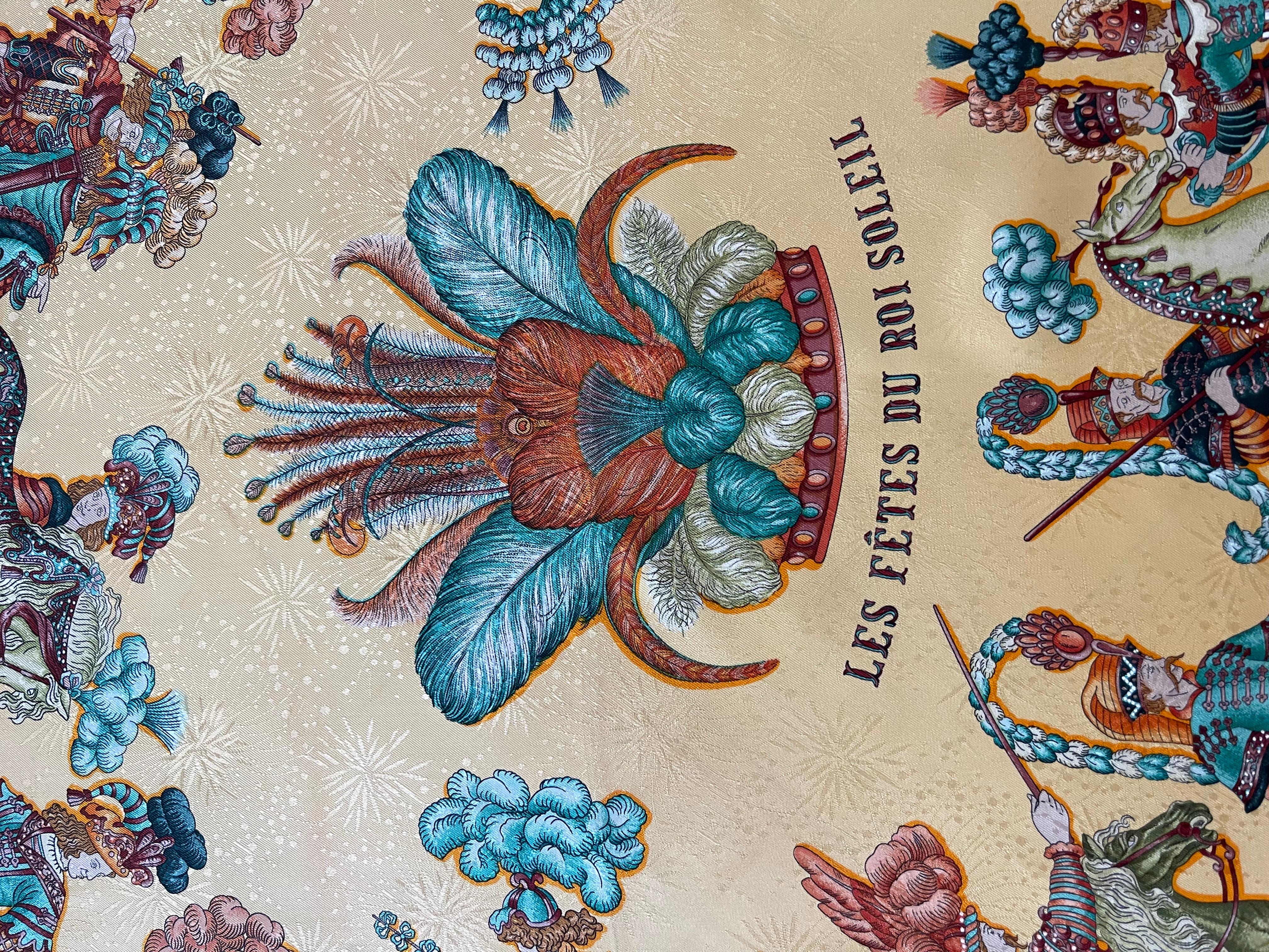 Sciarpa di seta Hermès 
