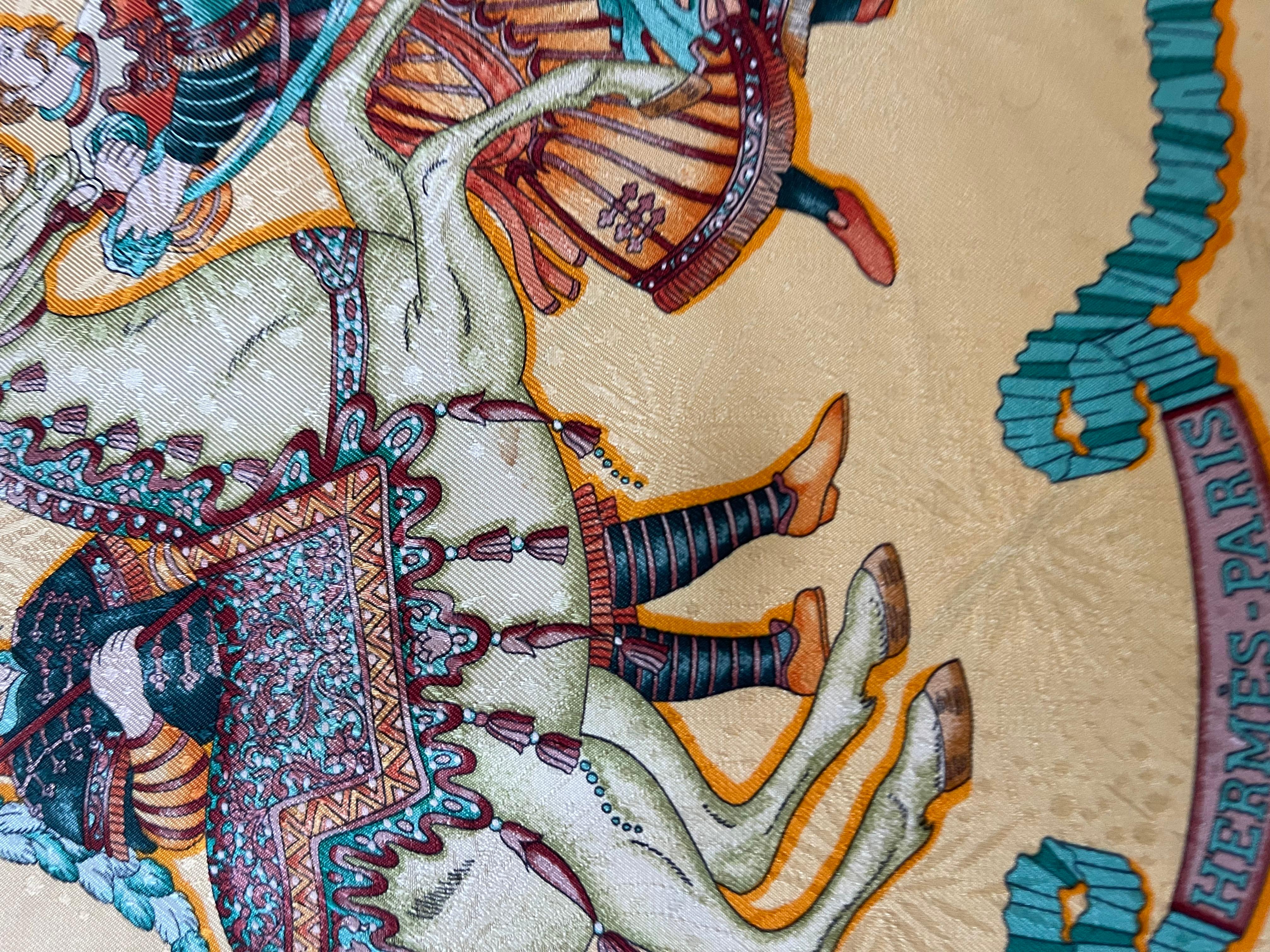 Sciarpa di seta Hermès 