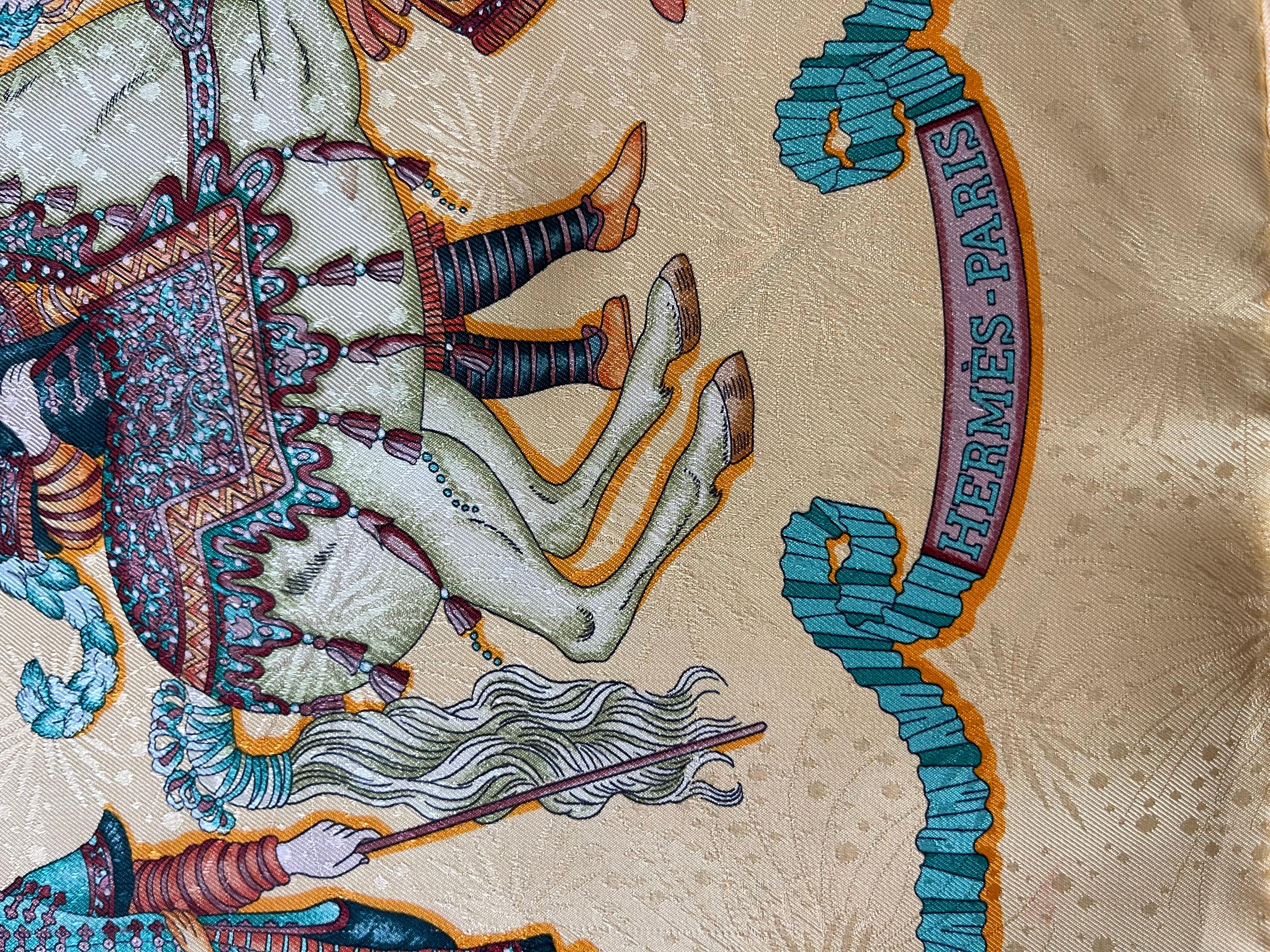 Sciarpa di seta Hermès 