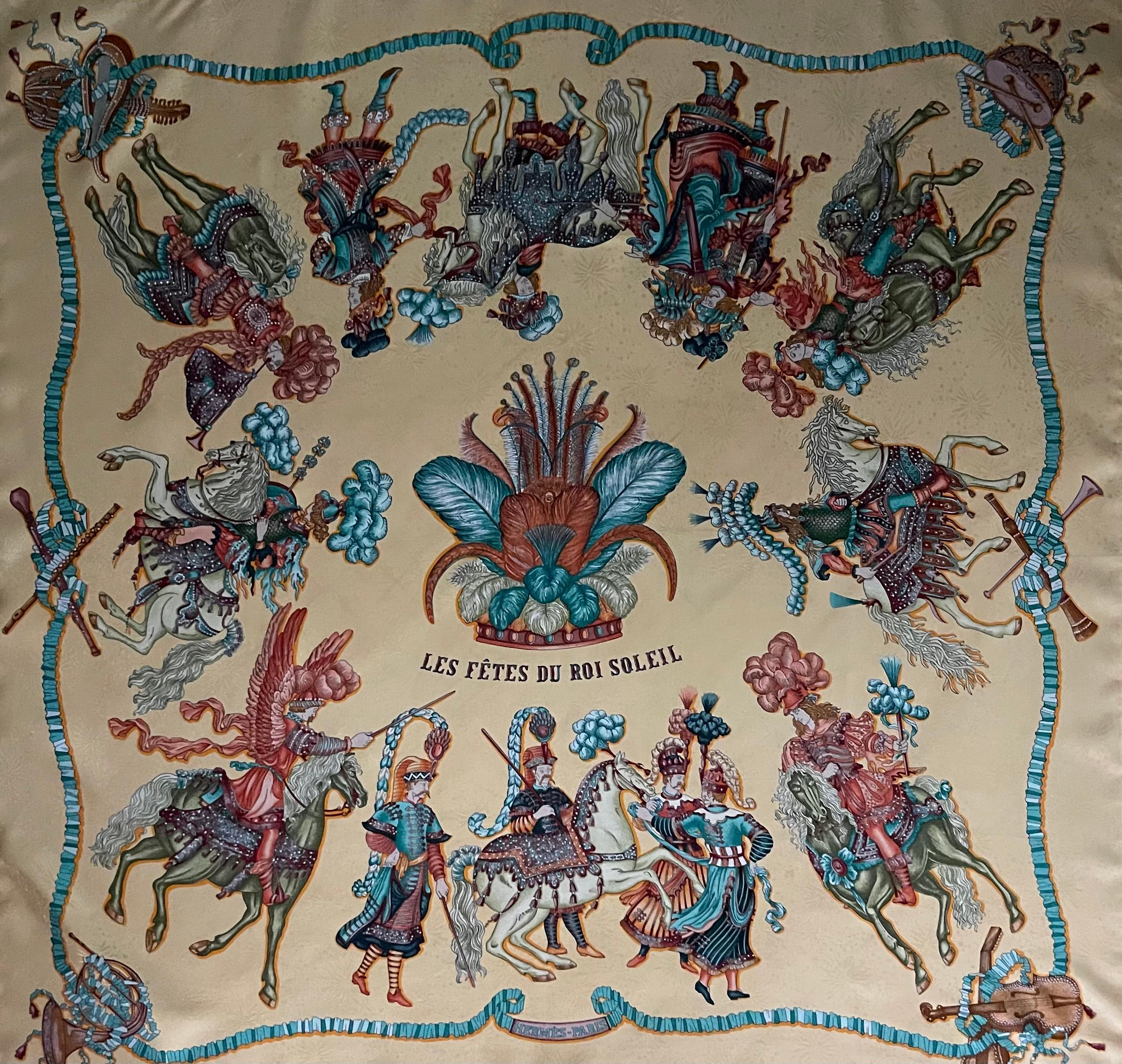 Sciarpa di seta Hermès 