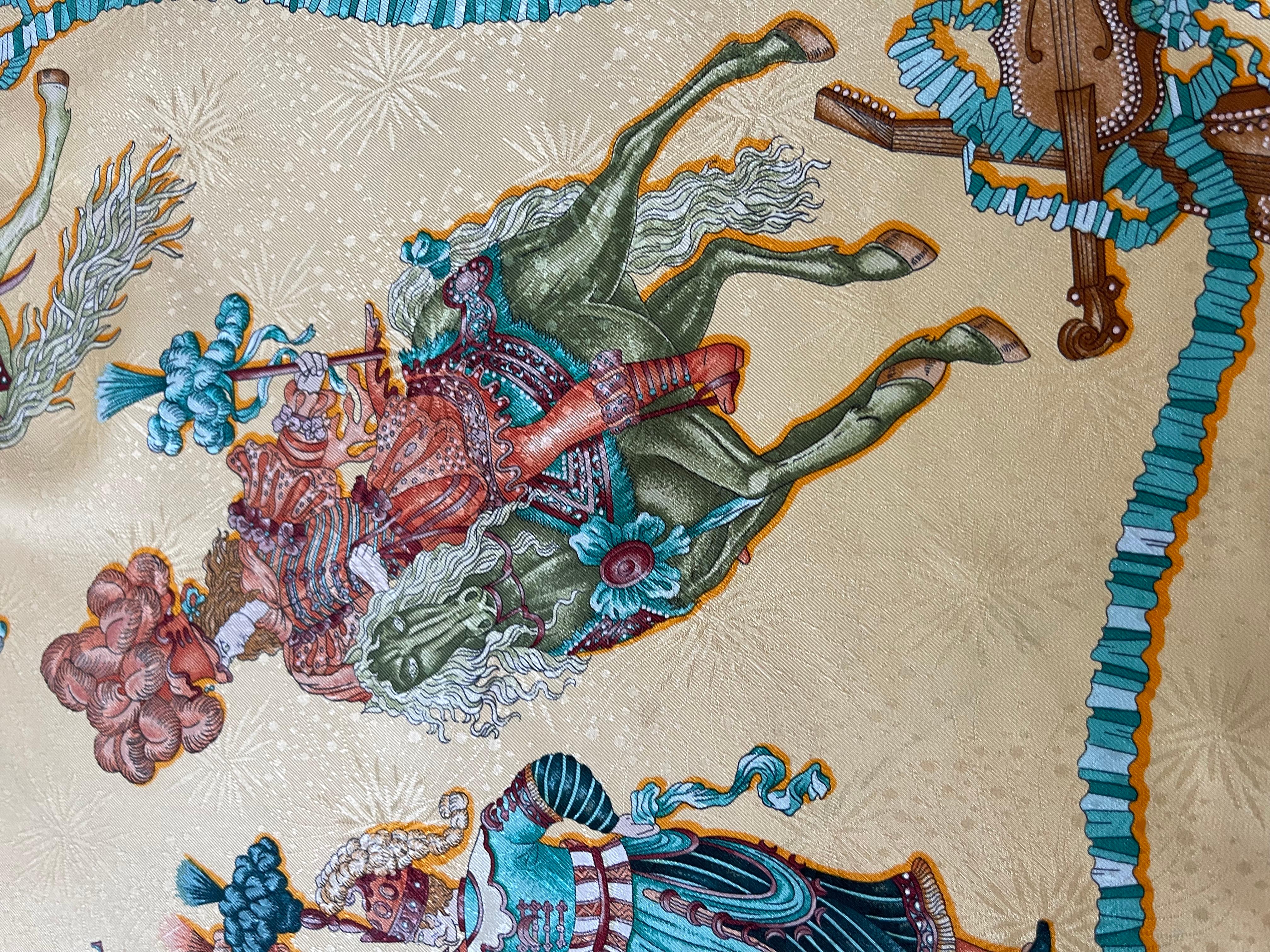 Sciarpa di seta Hermès 