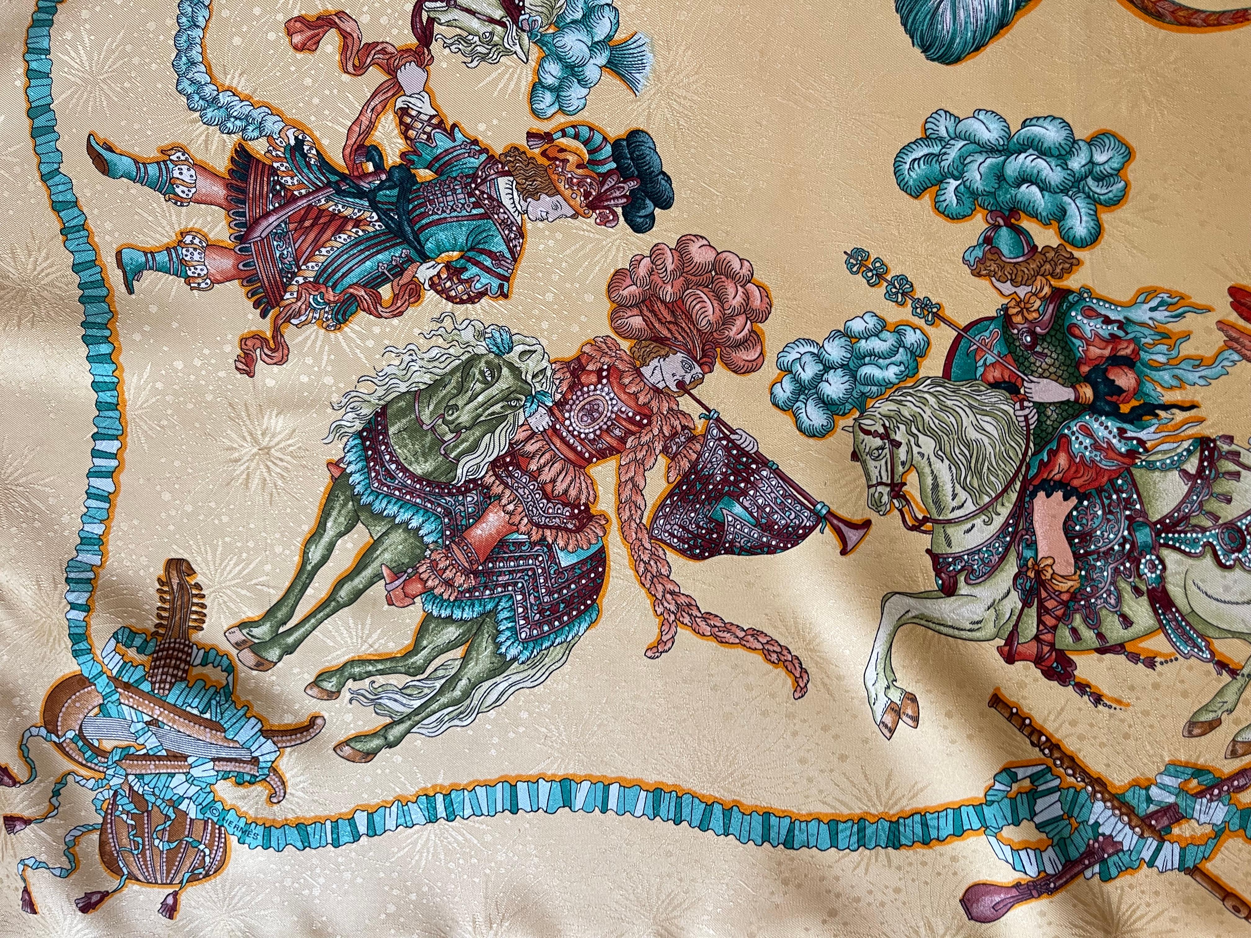 Sciarpa di seta Hermès 