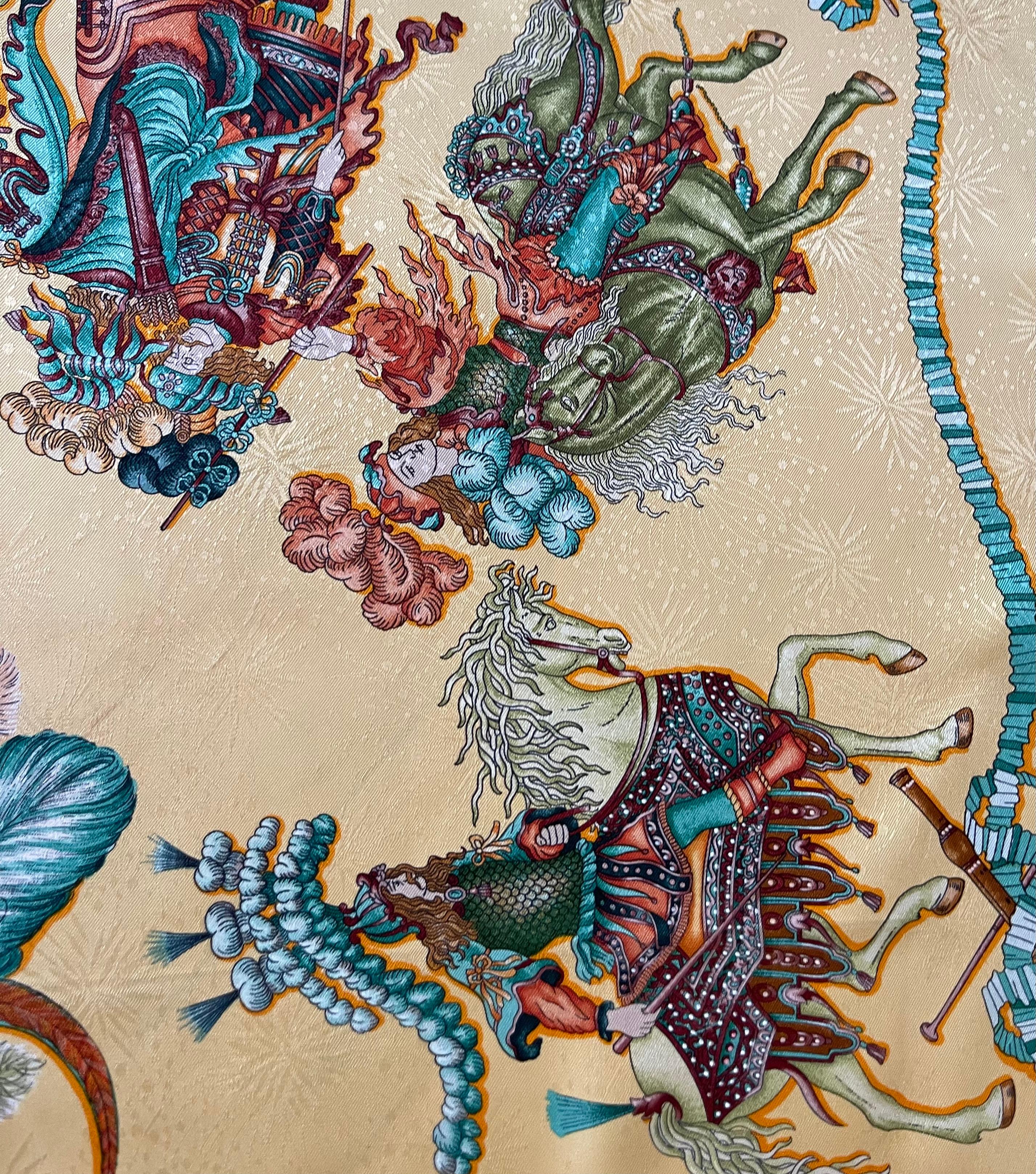 Sciarpa di seta Hermès 