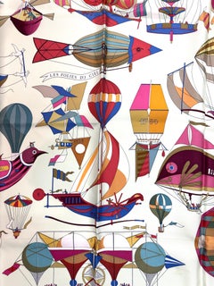 Hermès Silk Scarf, Les Folies Du Ciel