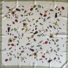 Hermès Silk Scarf "Les Insectes" 1958