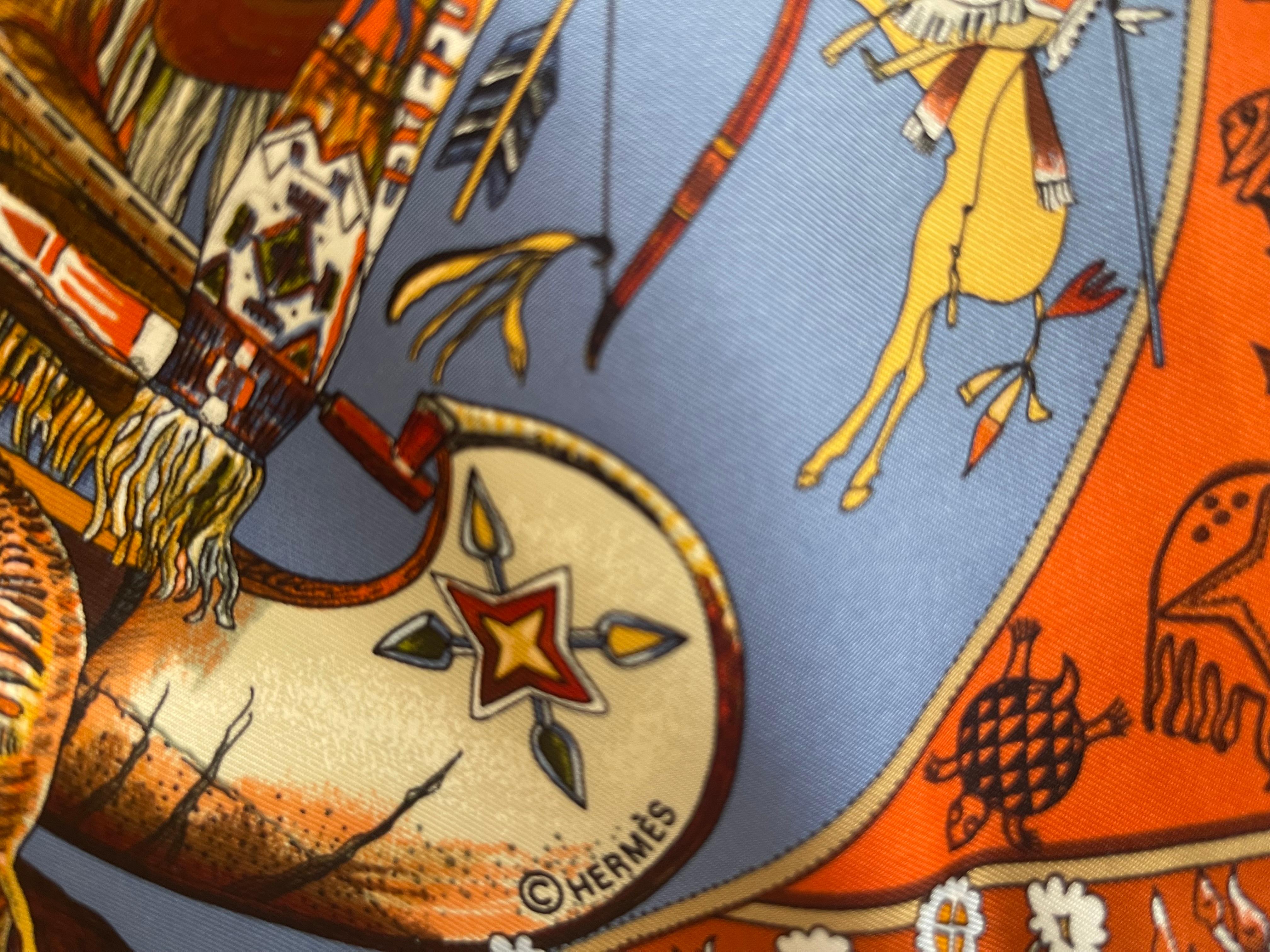 Hermès Silk Scarf 