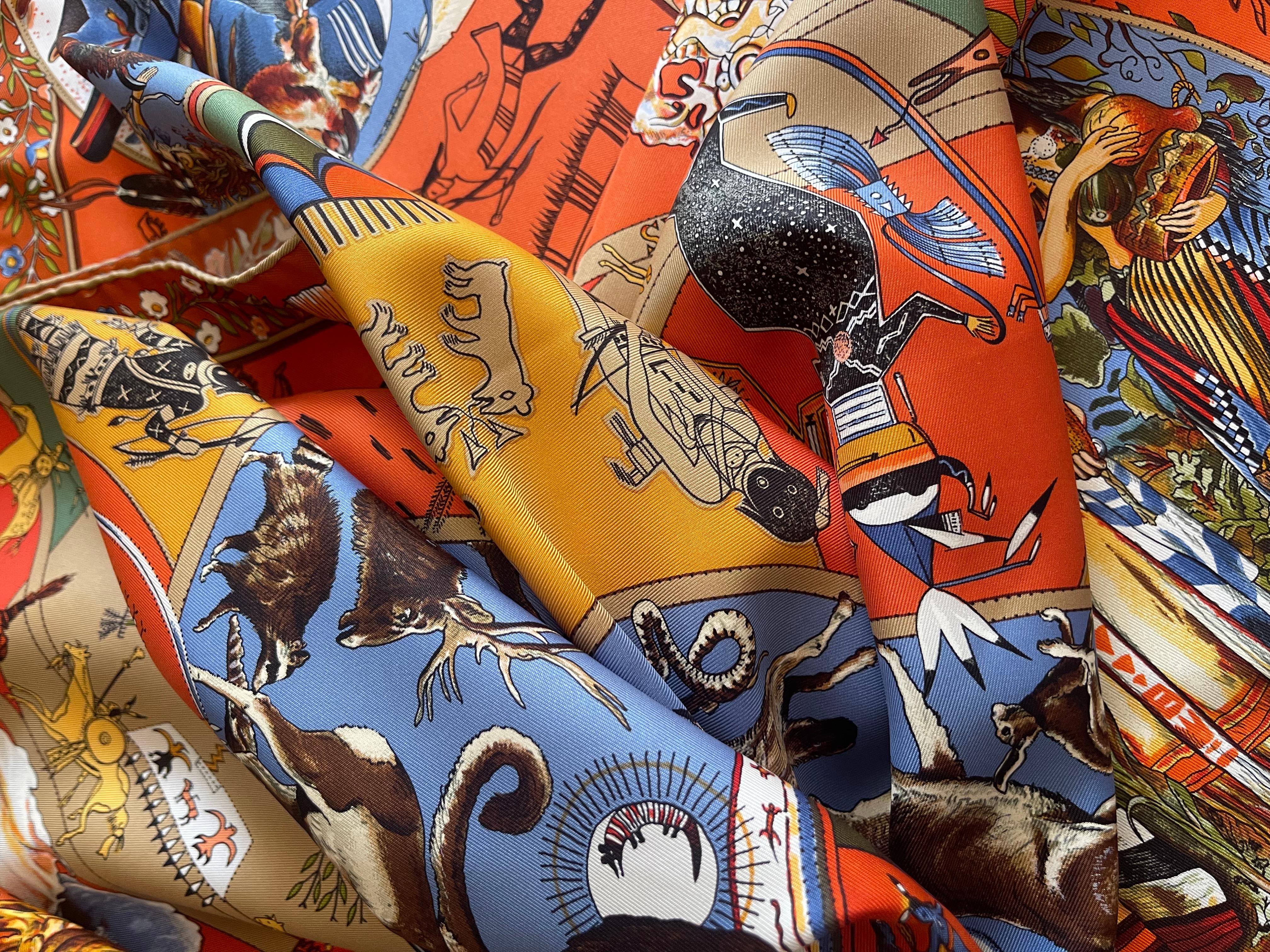 Hermès Silk Scarf 