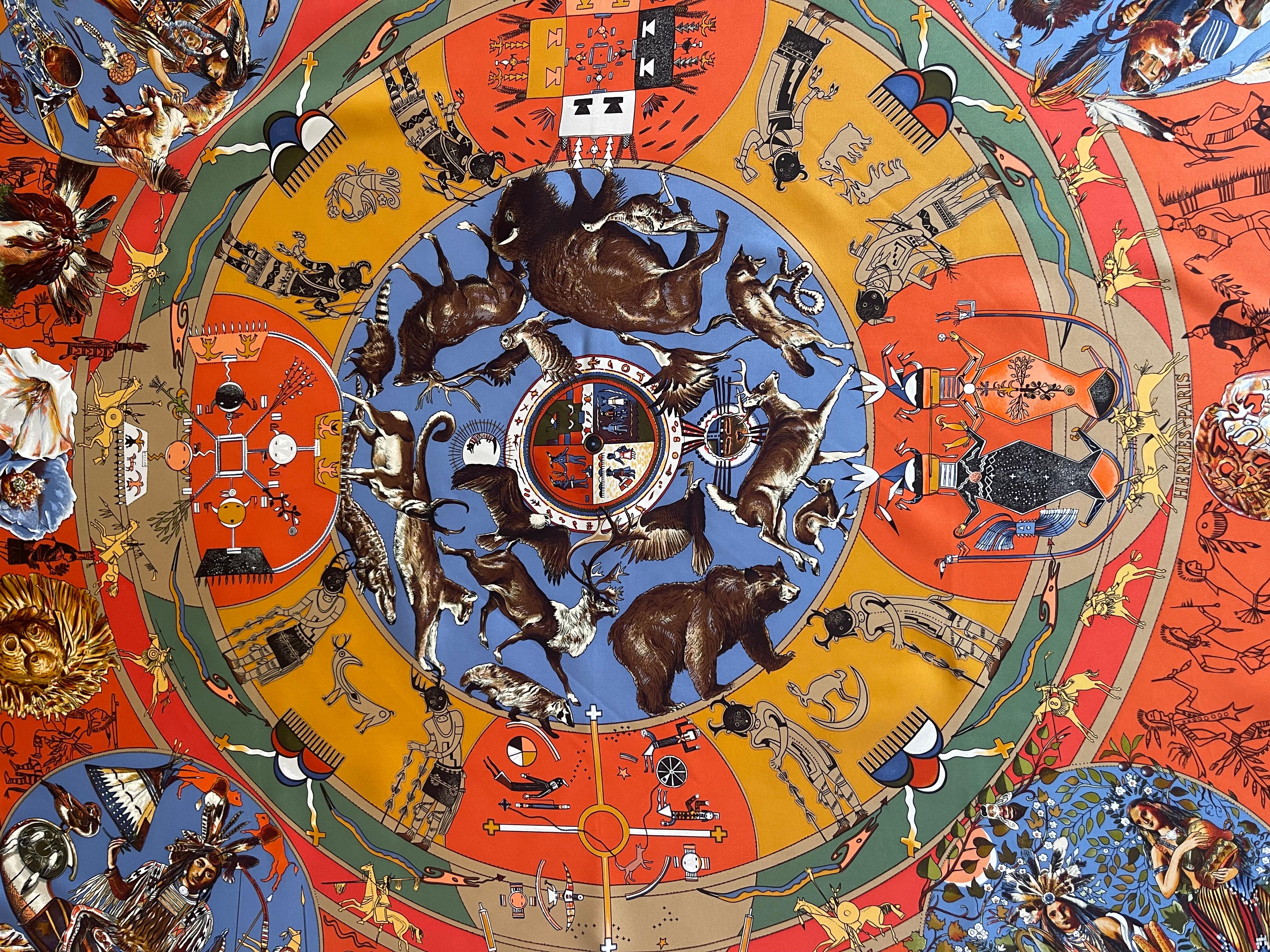 Hermès Silk Scarf 