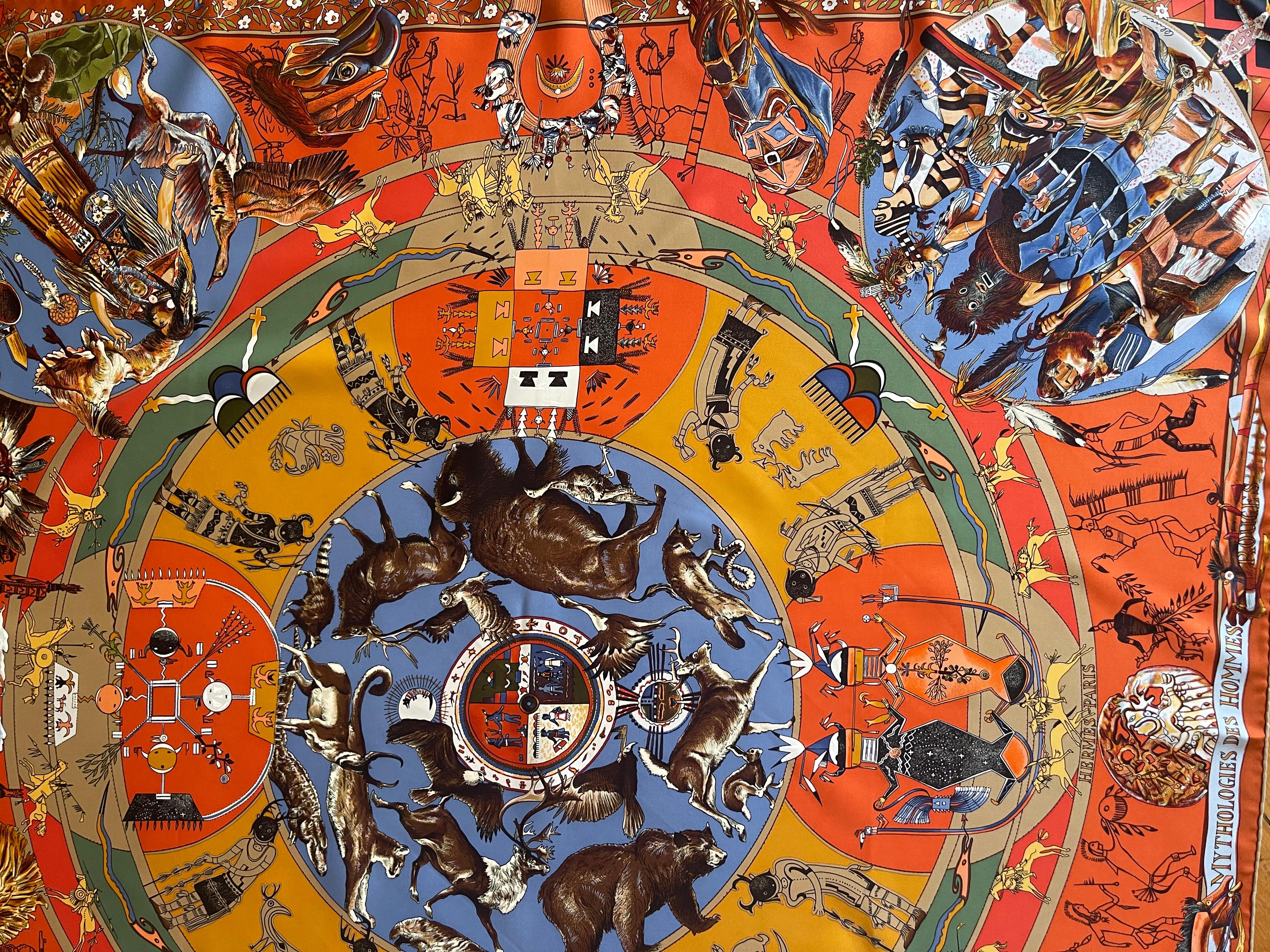Hermès Silk Scarf 