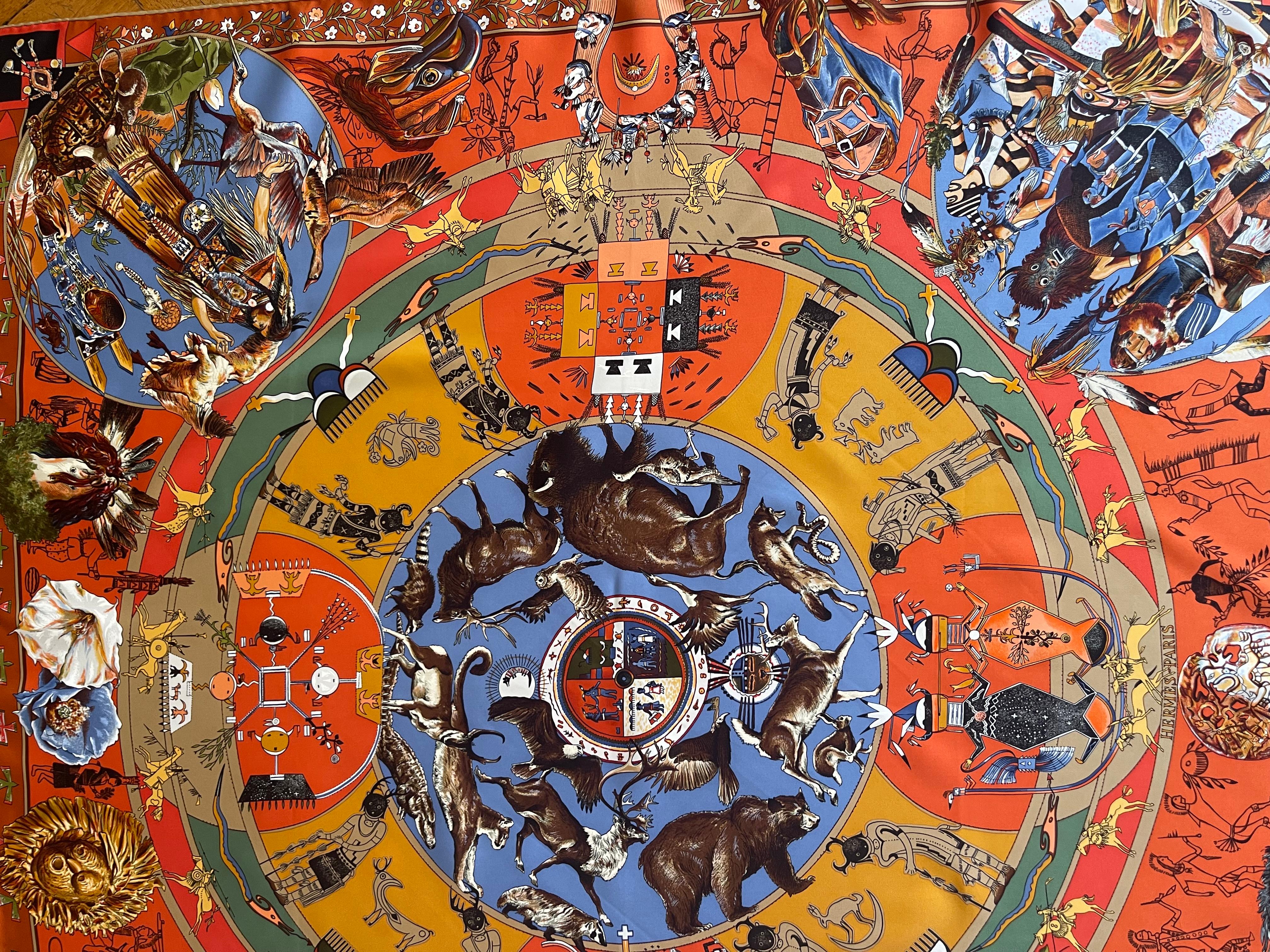 Hermès Silk Scarf 