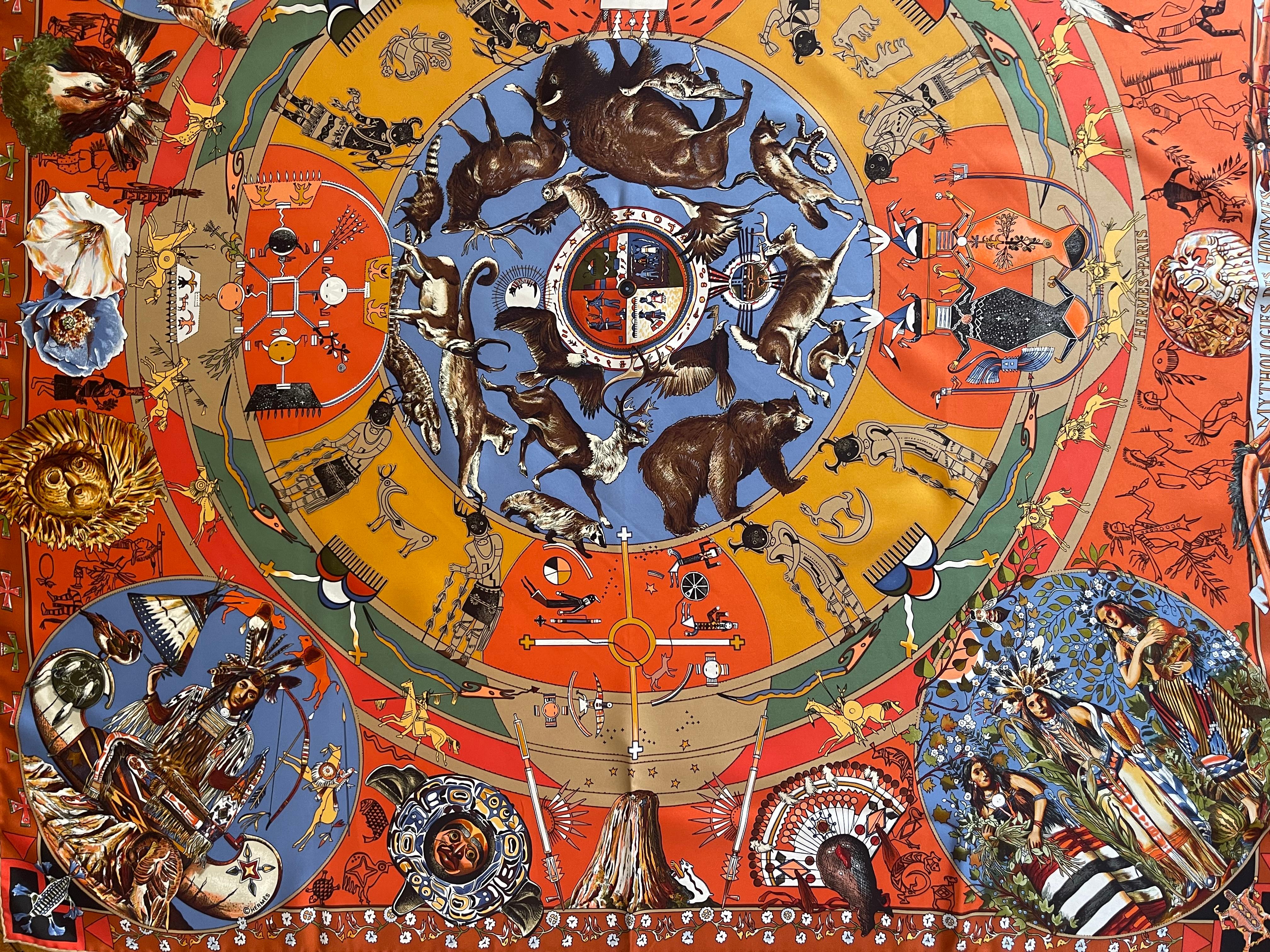 Hermès Silk Scarf 