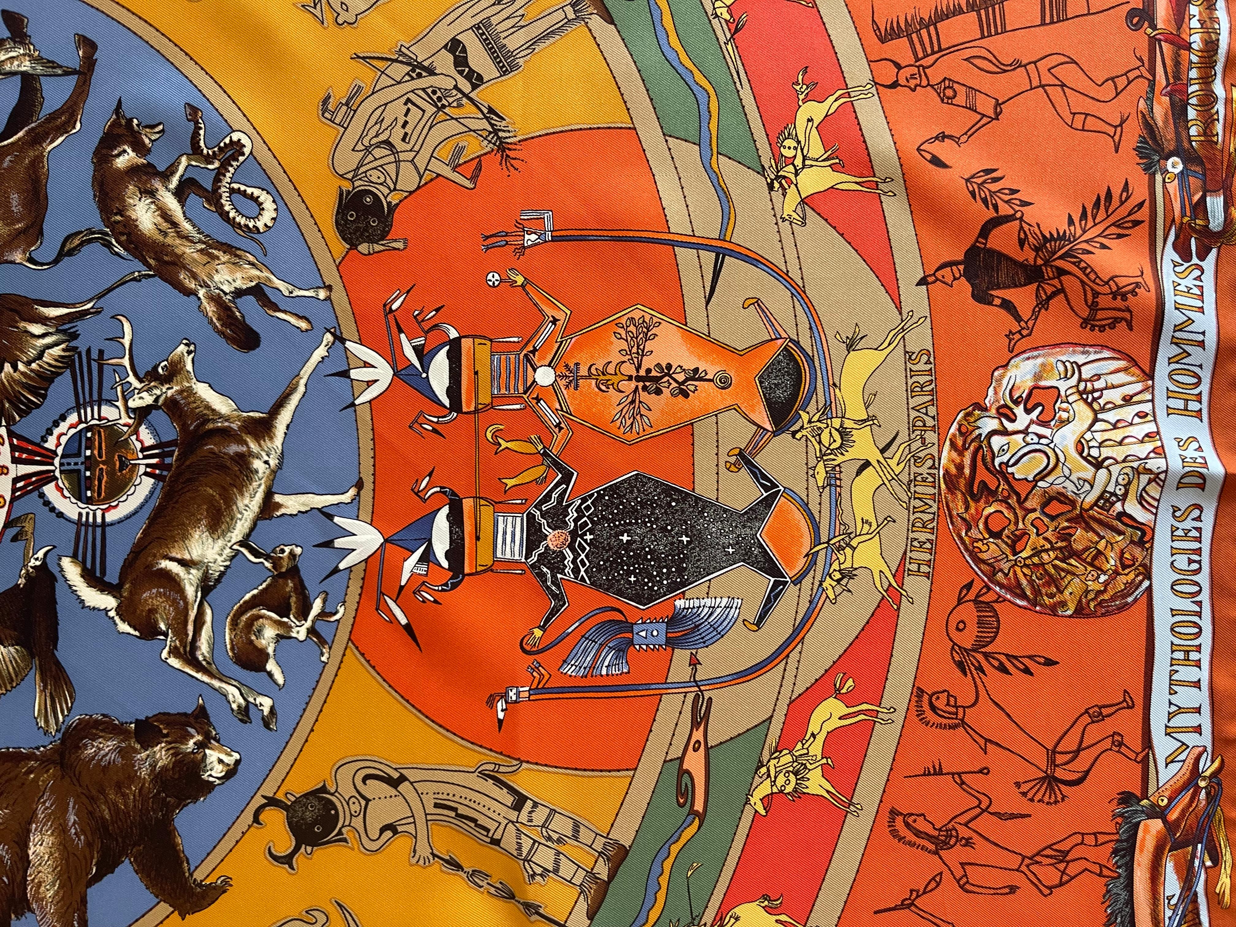 Hermès Silk Scarf 
