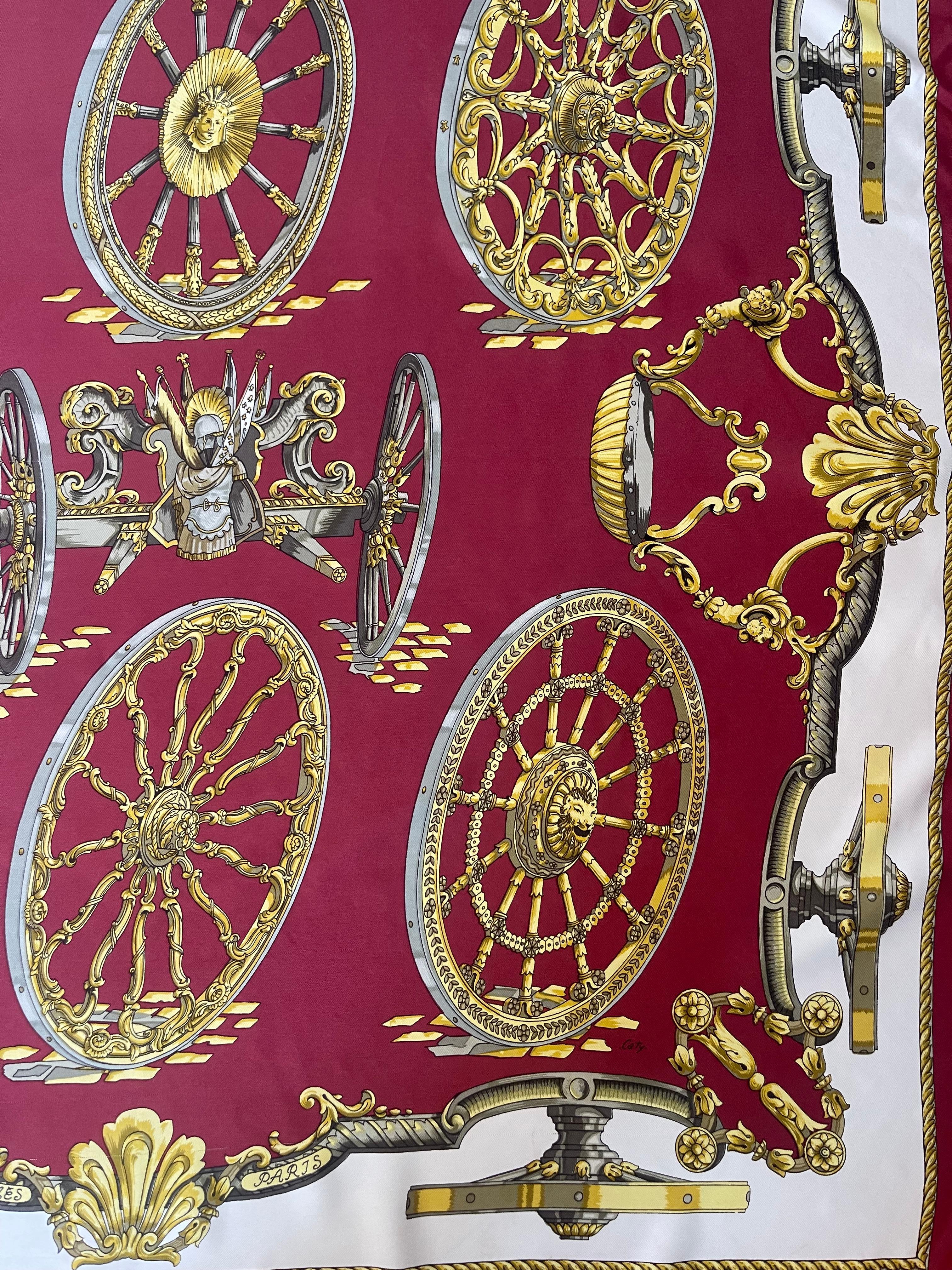 Sciarpa di seta Hermès 