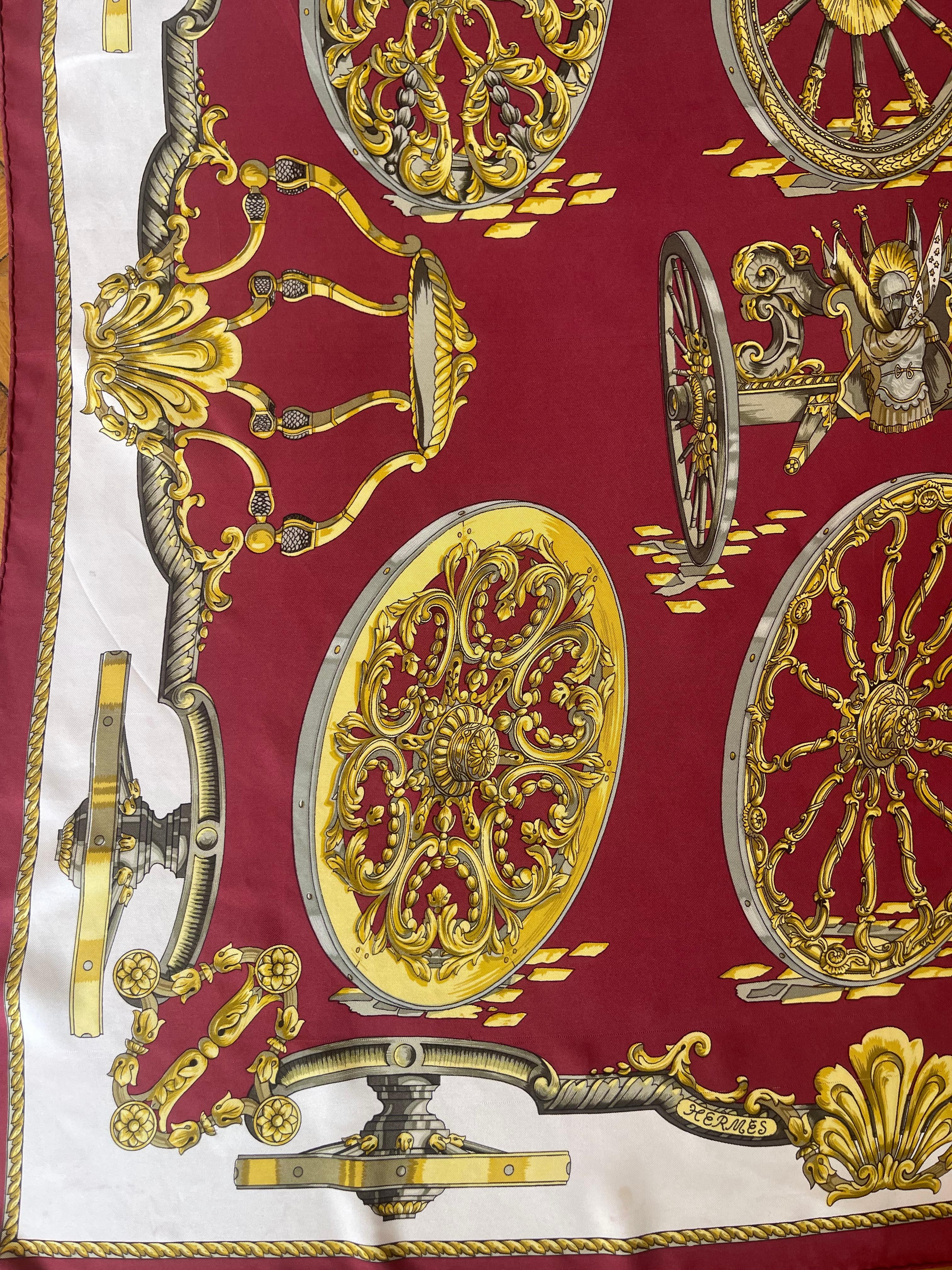 Sciarpa di seta Hermès 