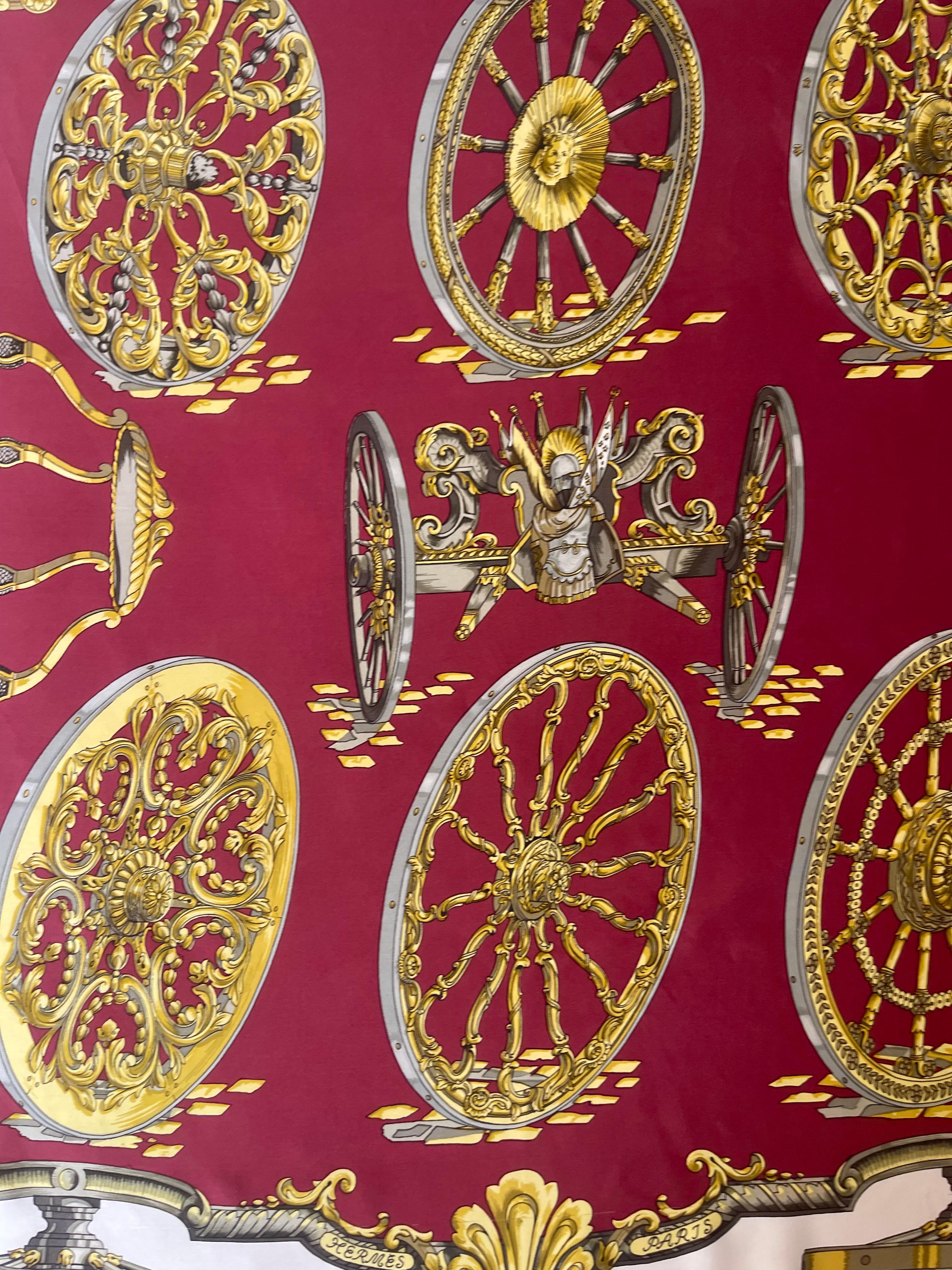 Sciarpa di seta Hermès 