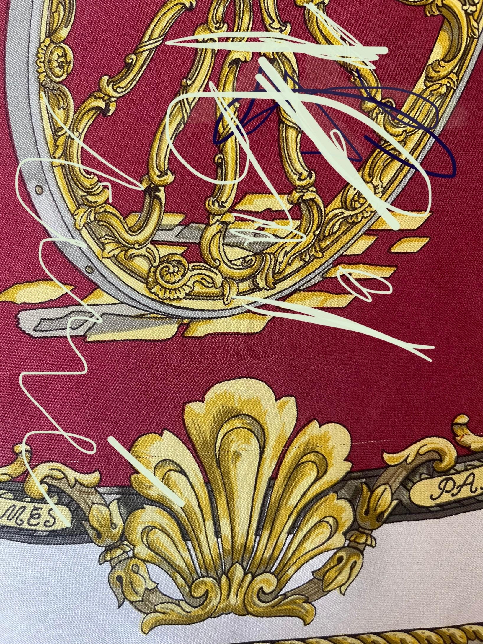 Sciarpa di seta Hermès 