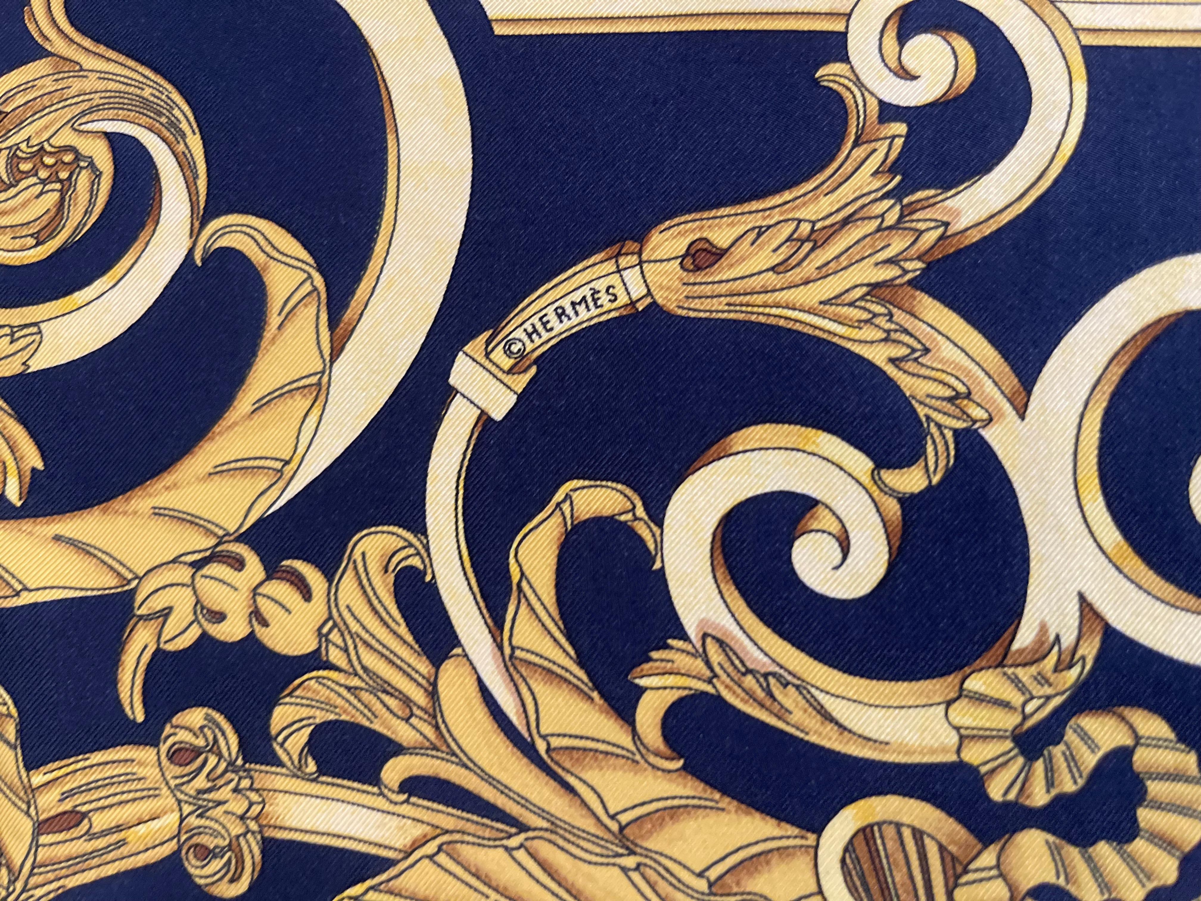 Hermès Silk Scarf 