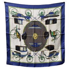 Hermès Seidenschal Les Voitures A Transformation 1965 De La Perriere