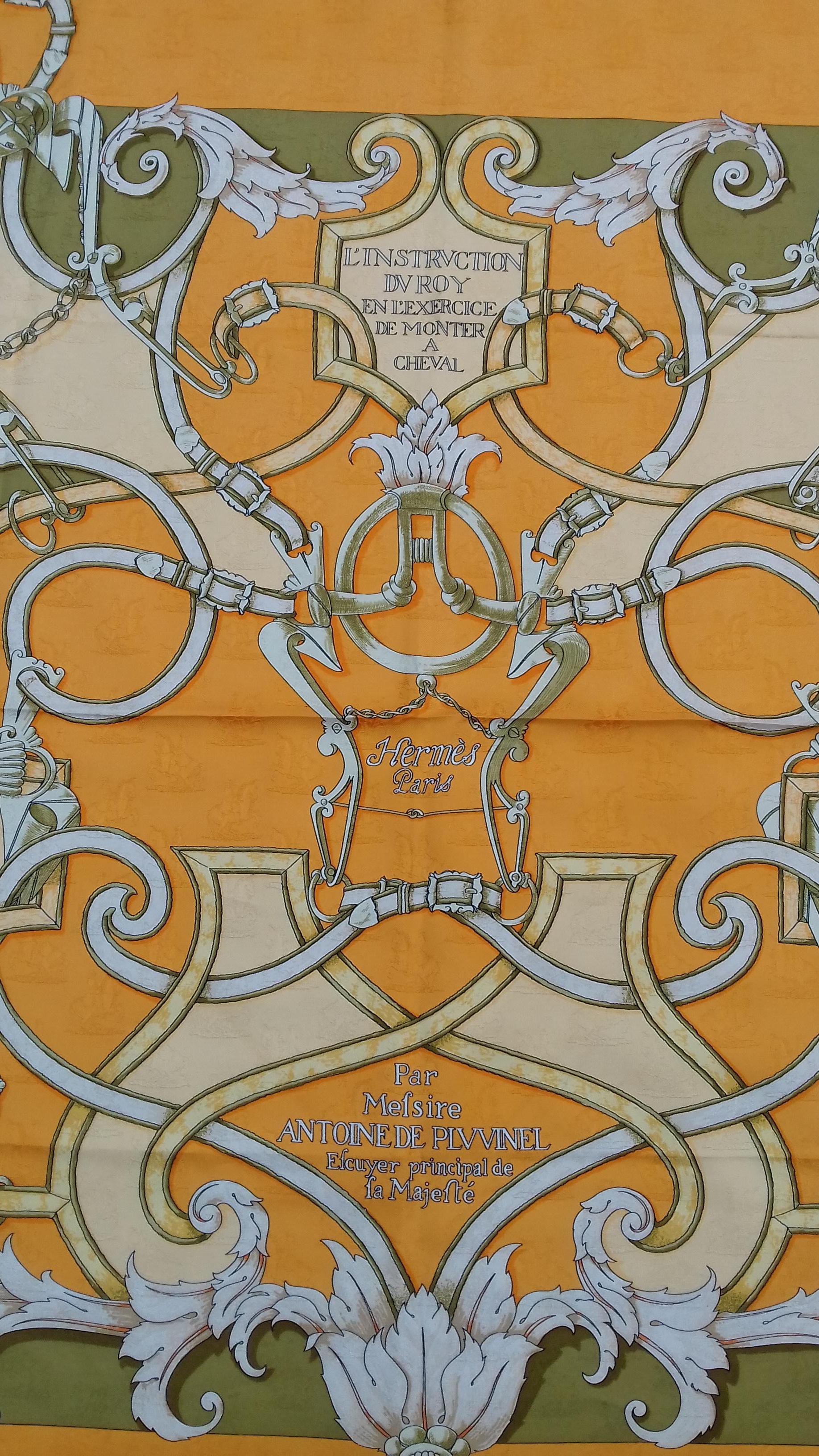 Amazing Authentic Hermès Vintage Scarf

Pattern: 