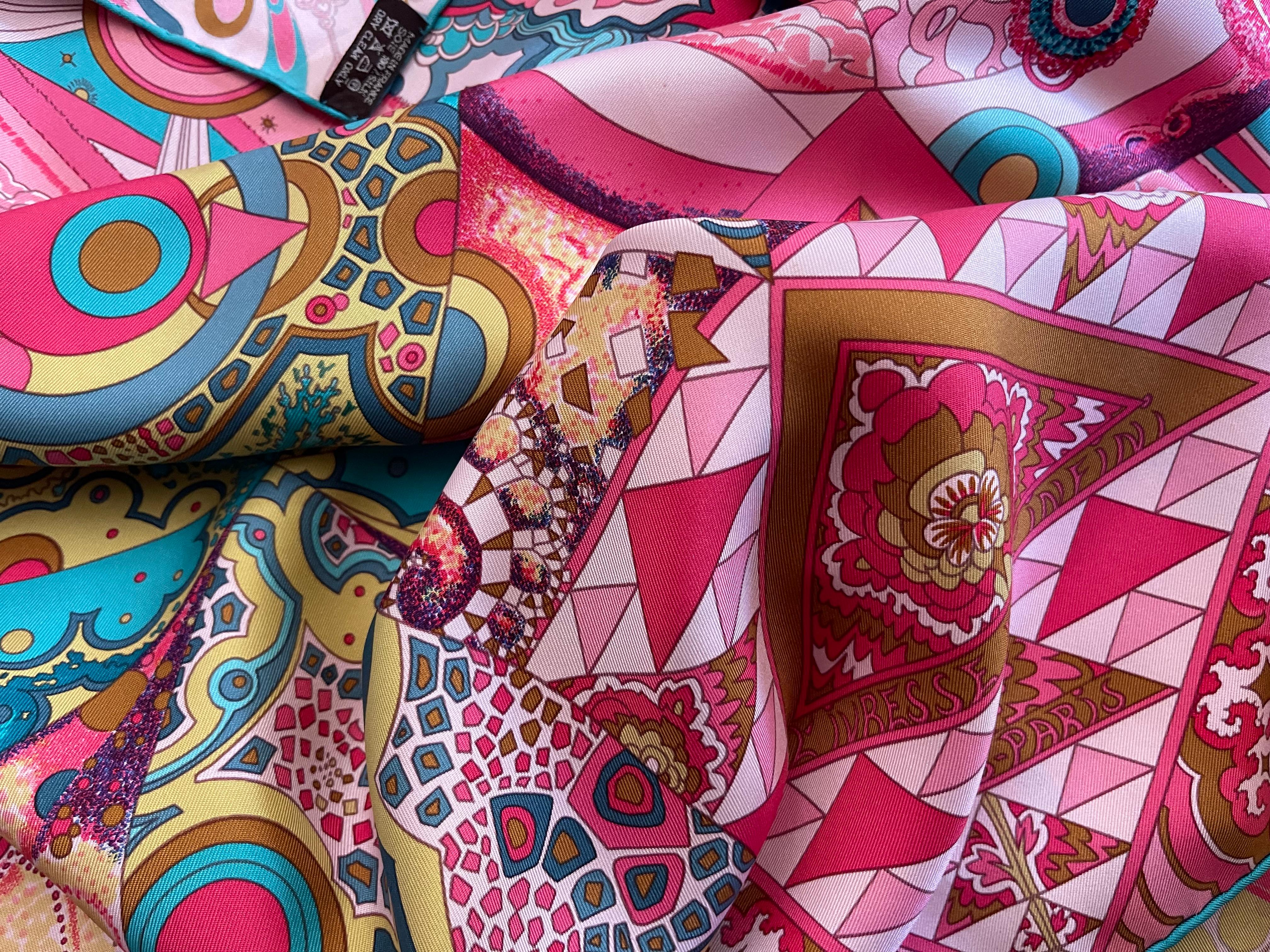 Sciarpa di seta Hermès 