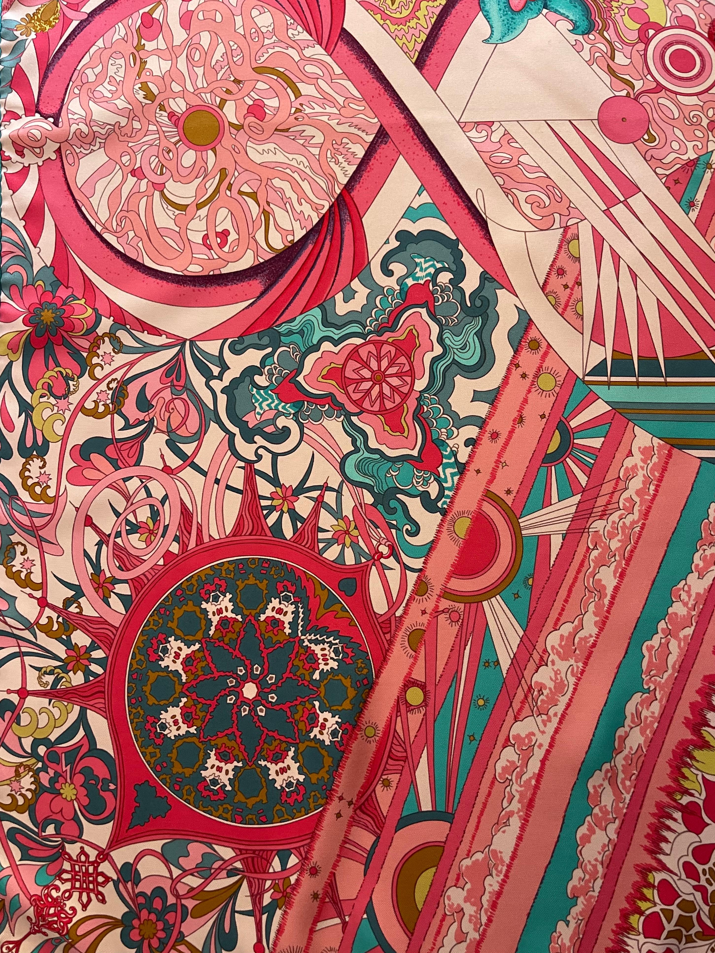 Sciarpa di seta Hermès 
