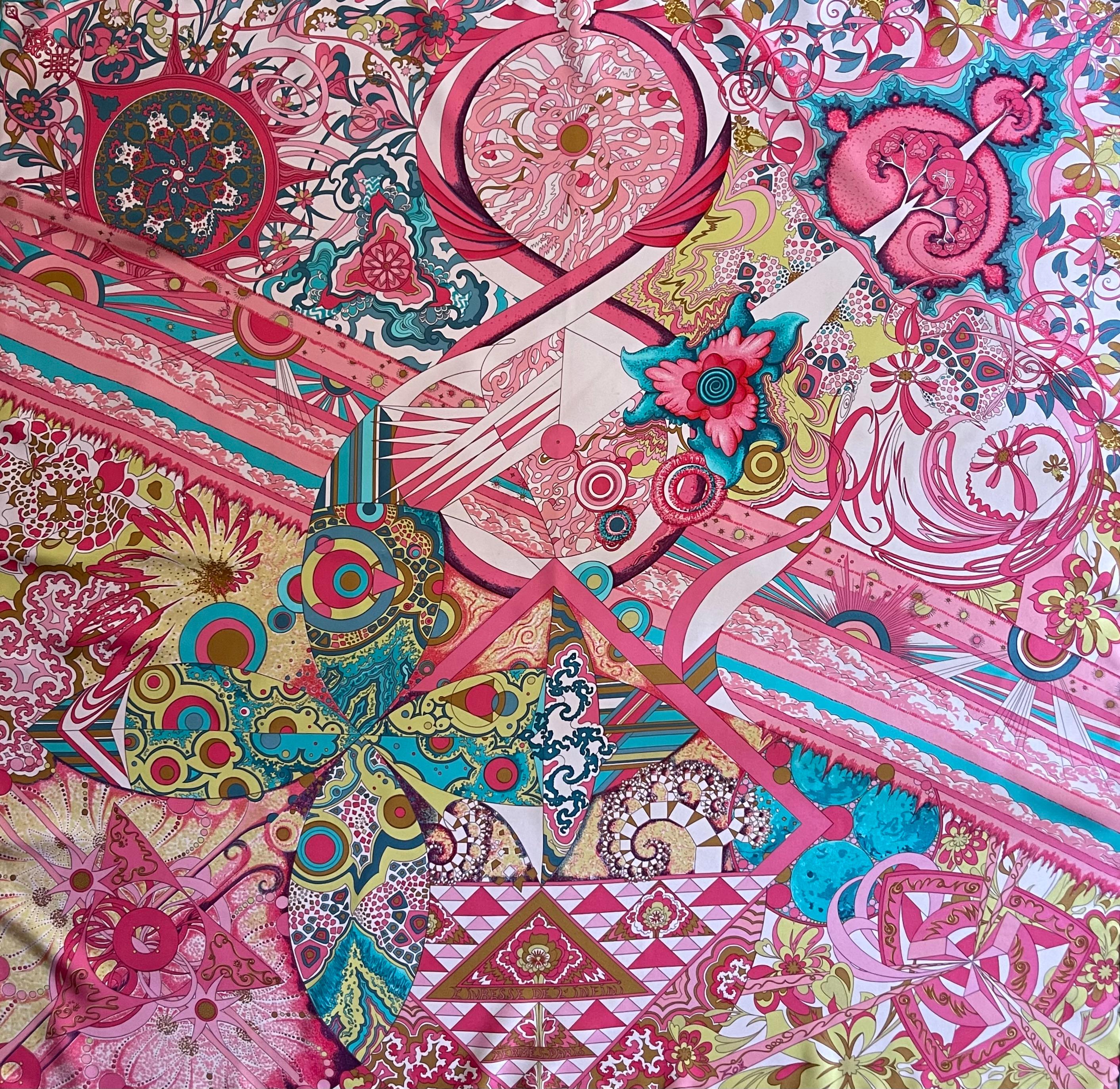 Sciarpa di seta Hermès 