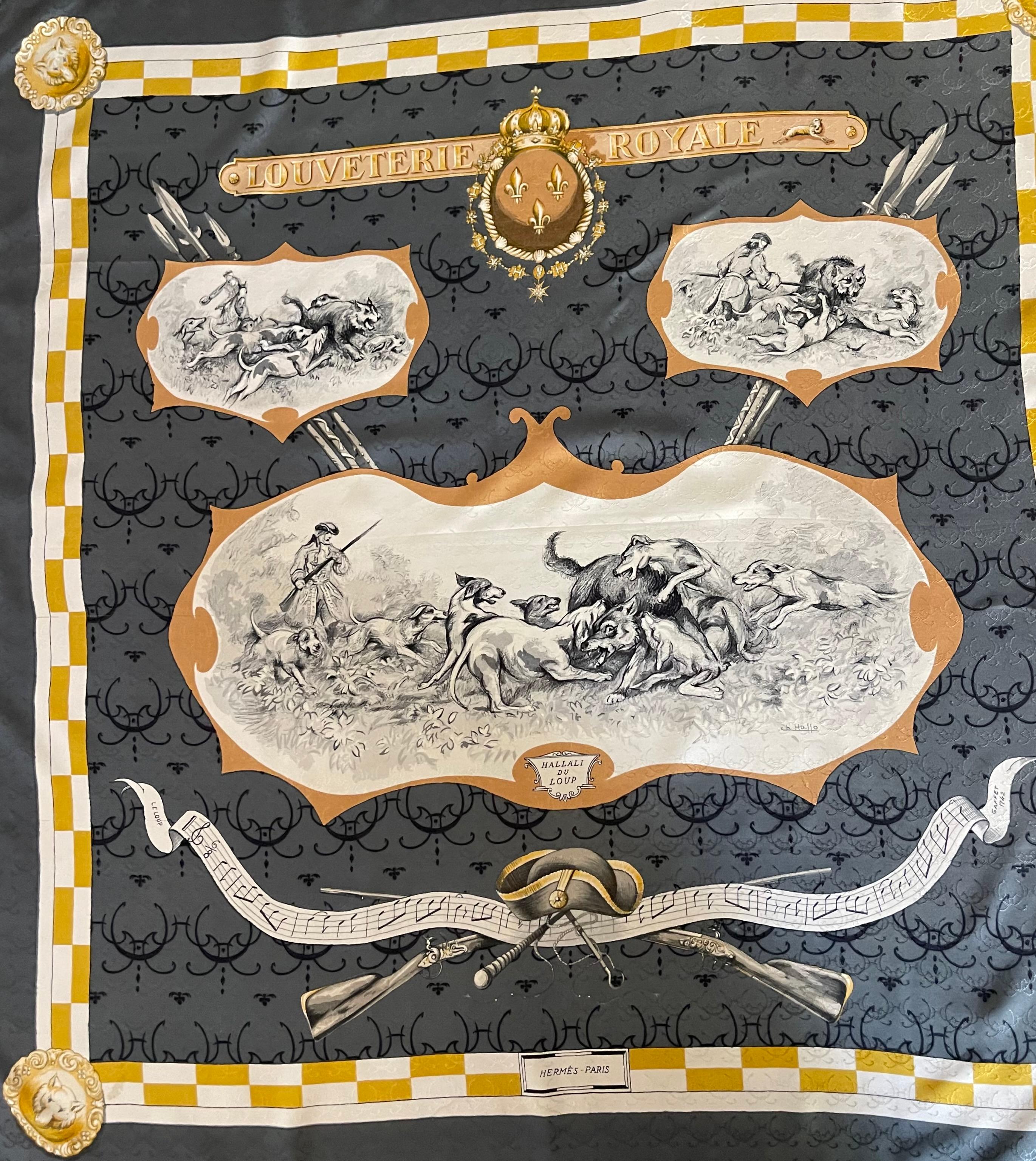 Hermès Silk Scarf 