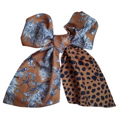 Hermès Silk Scarf Maxi Twilly Cut Equateur Robert Dallet