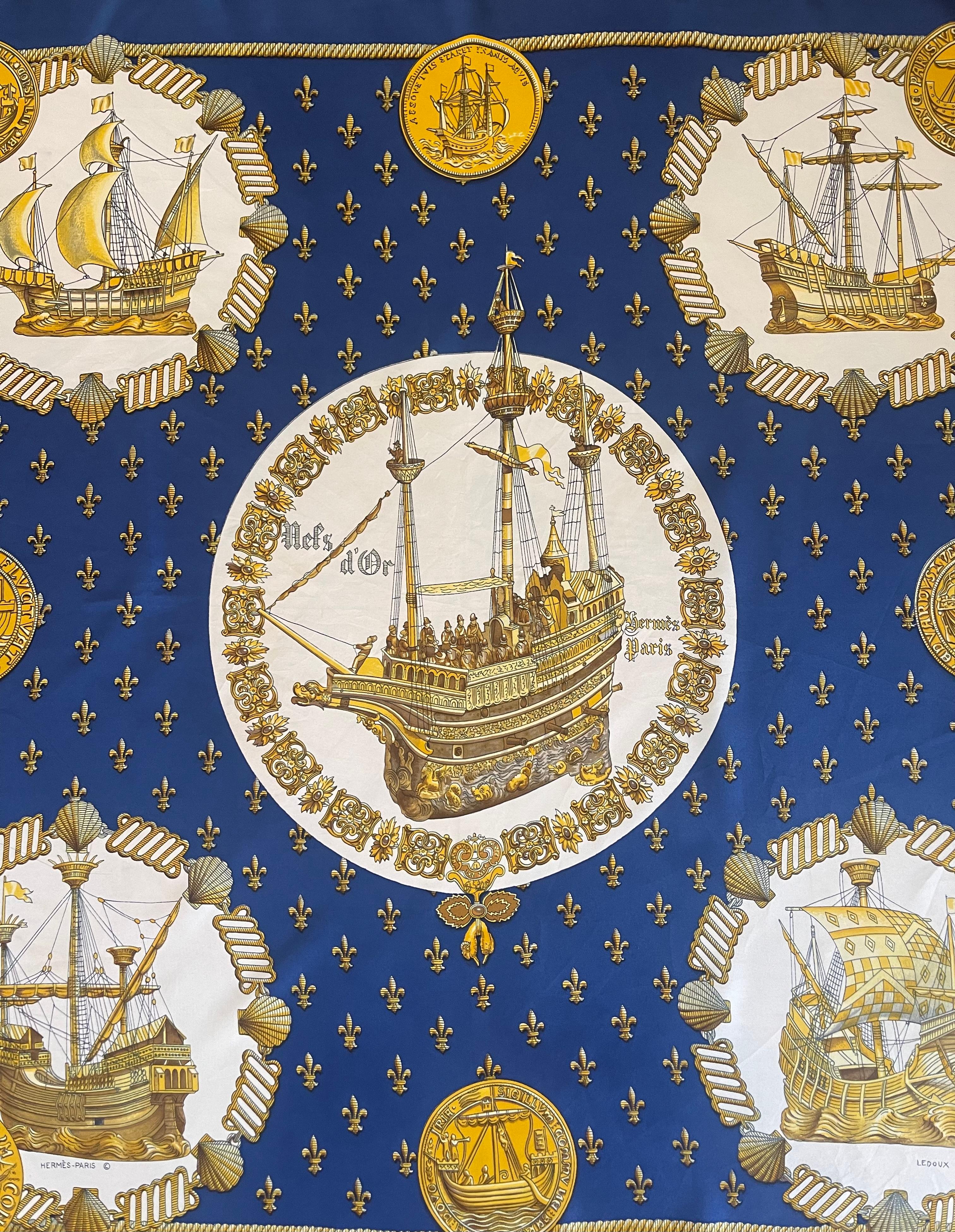 Hermès Silk Scarf 