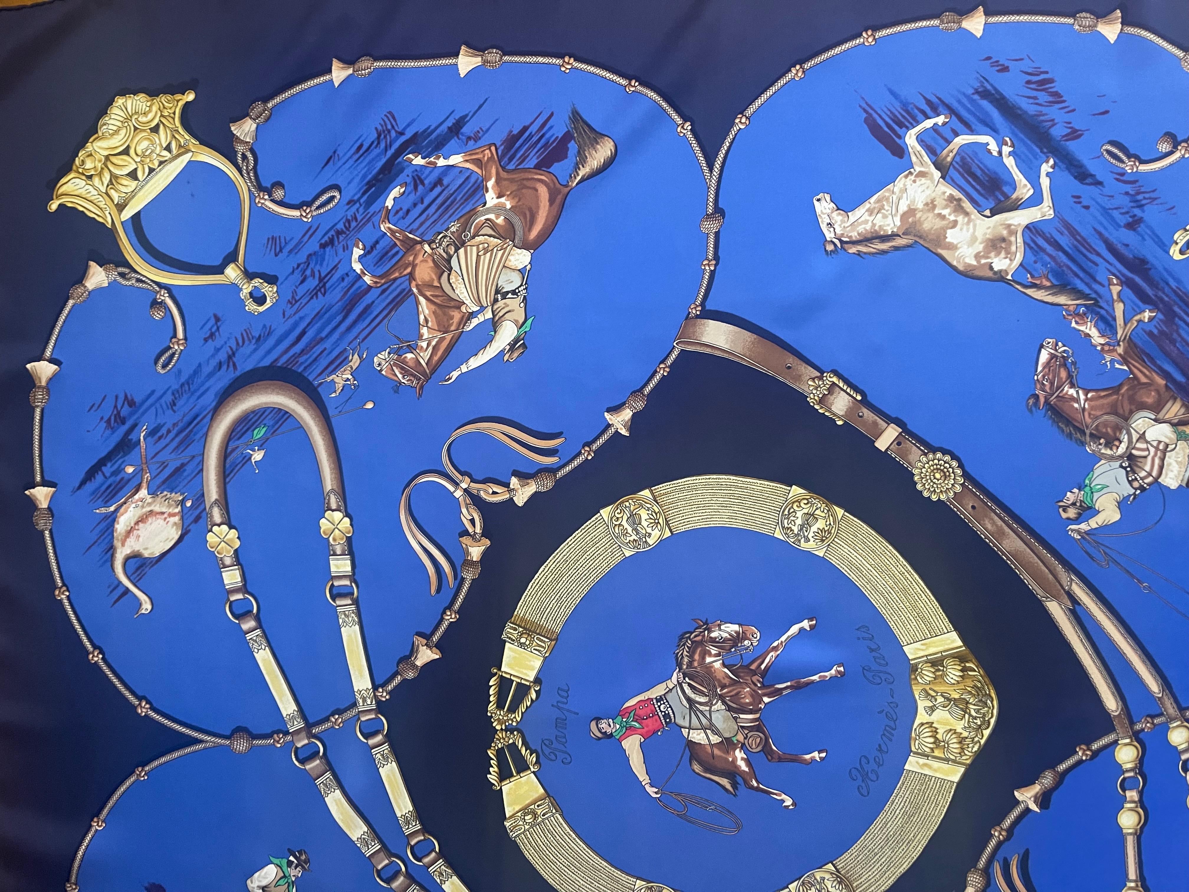 Sciarpa di seta Hermès 
