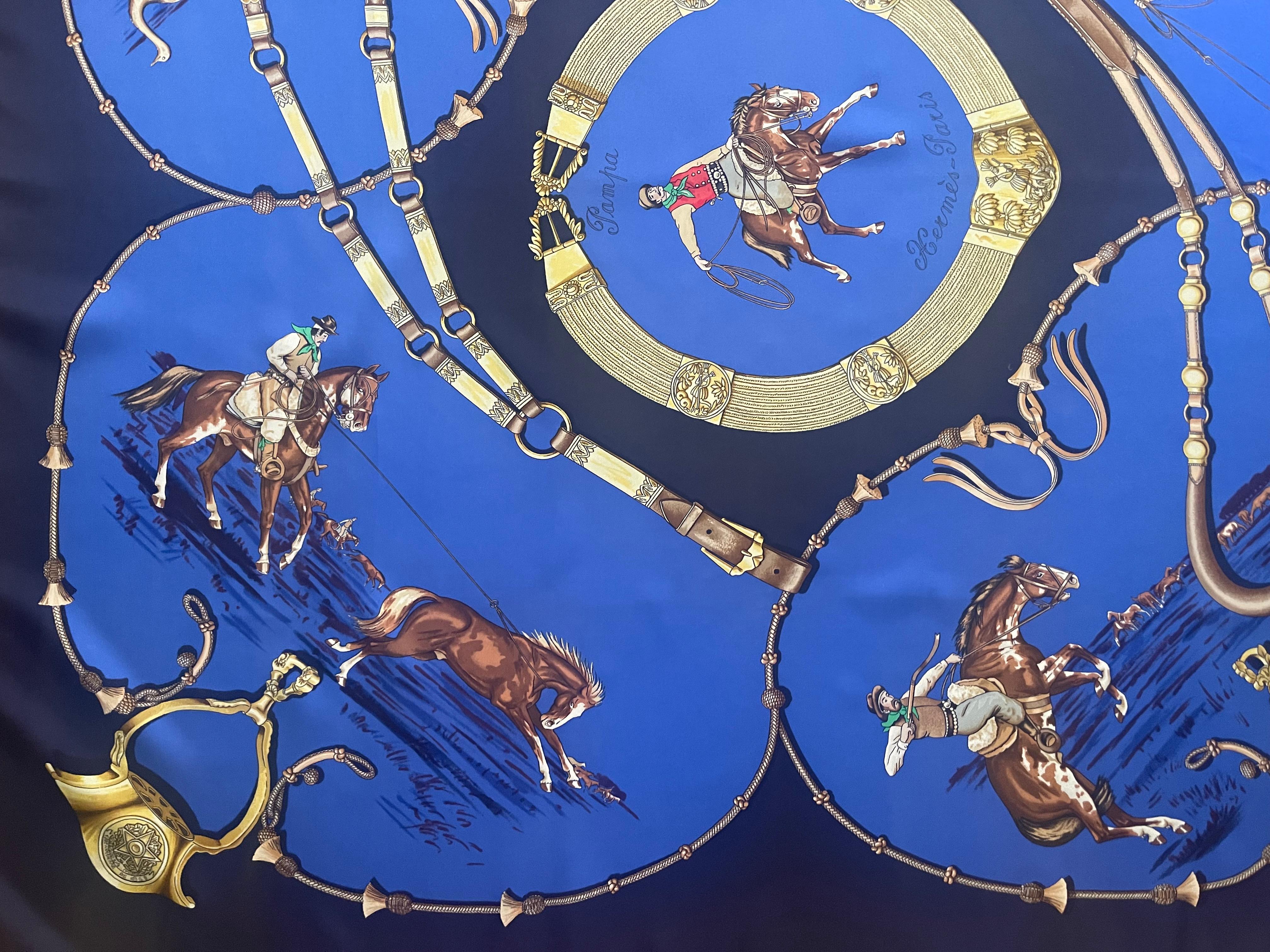 Sciarpa di seta Hermès 