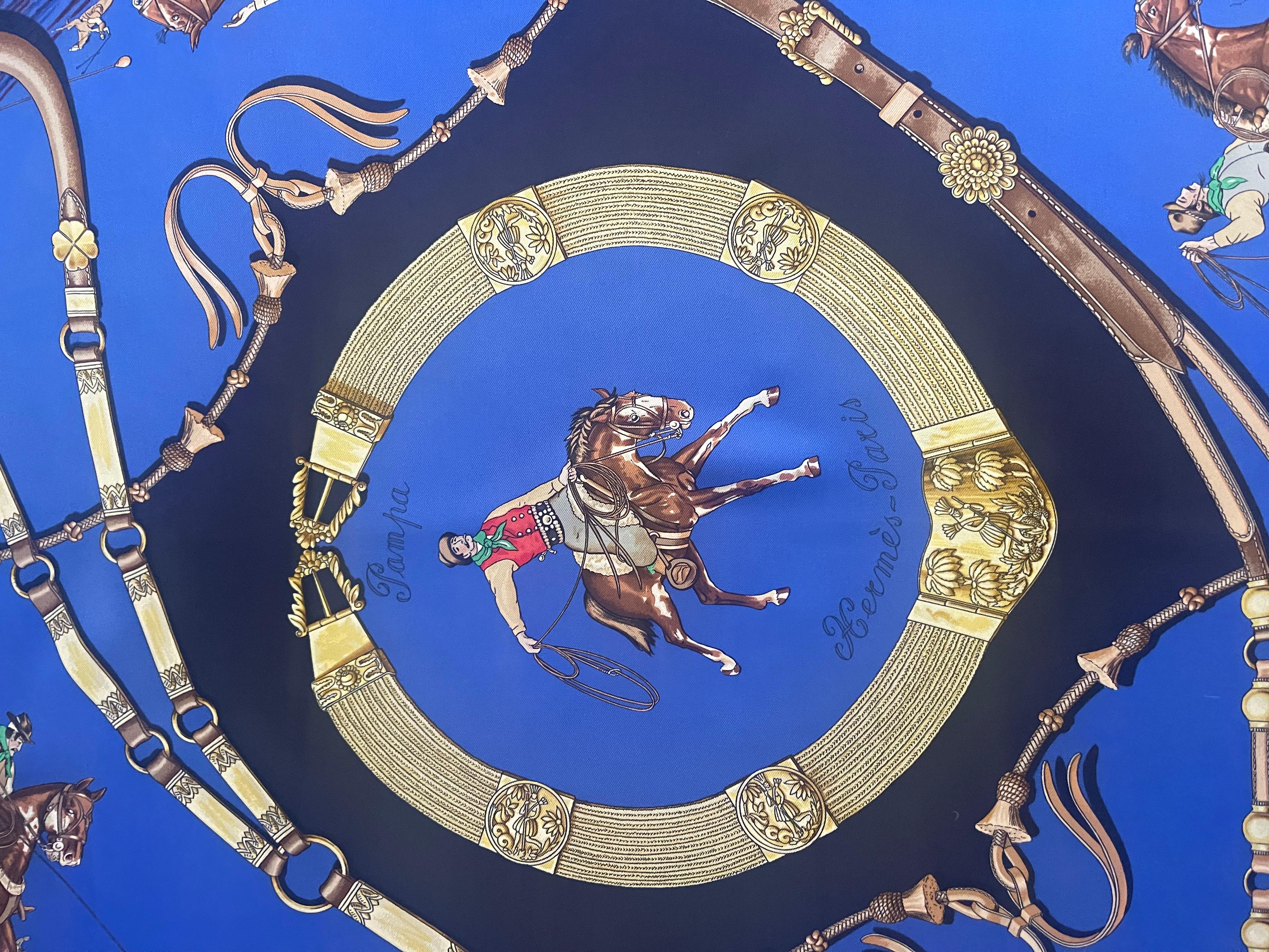 Sciarpa di seta Hermès 