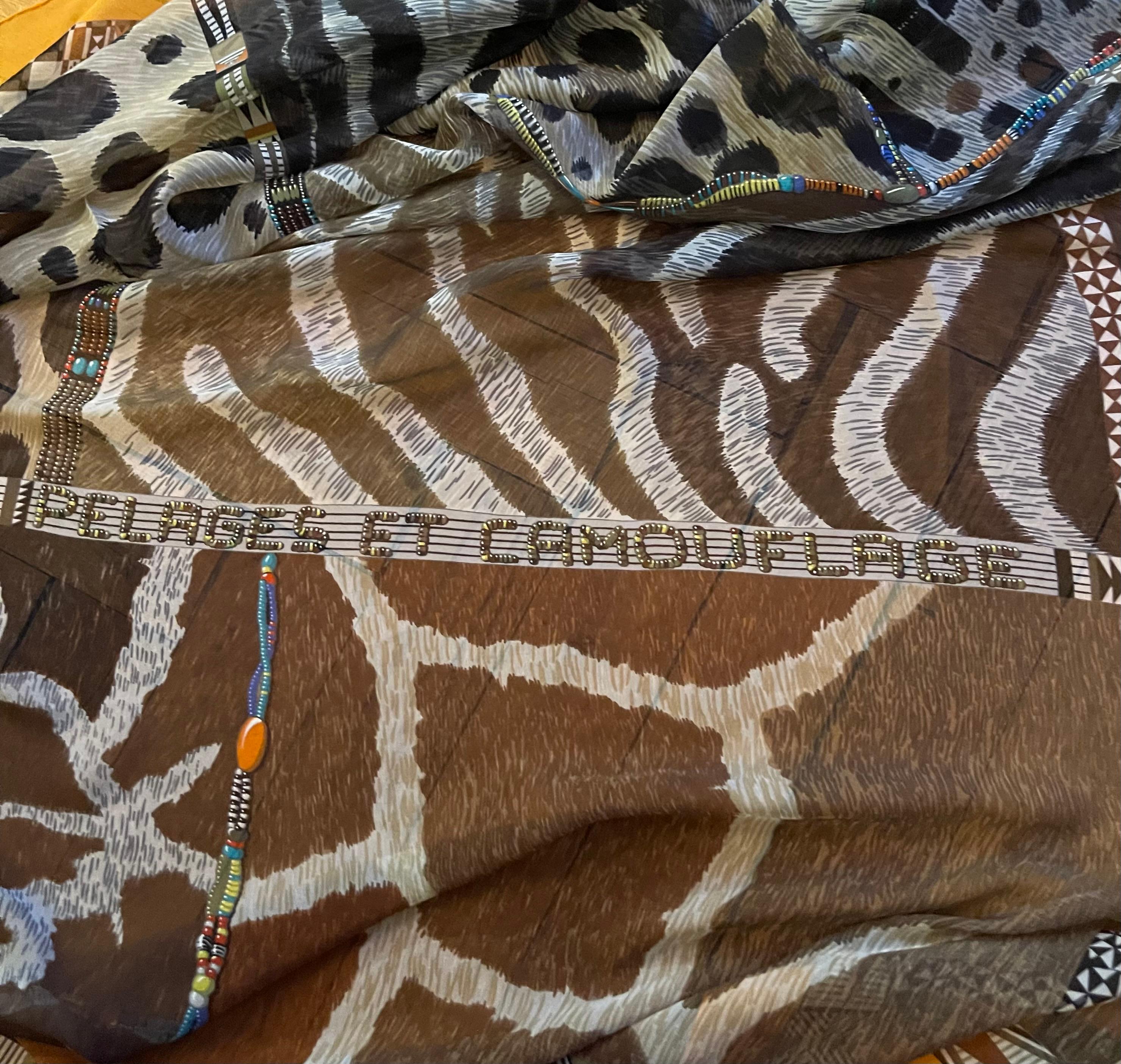 Sciarpa di seta Hermès 